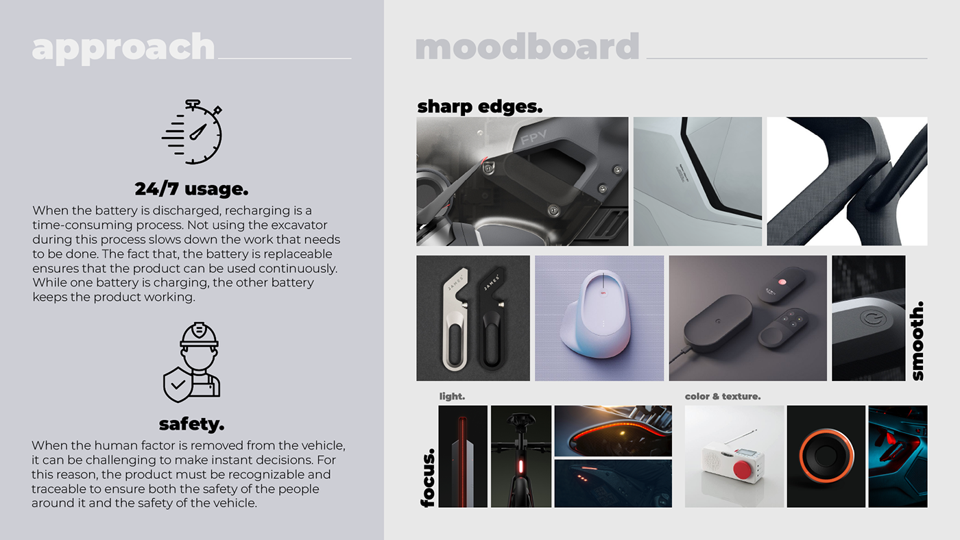 excavating machinery，industrial design，vehicle，user interface，