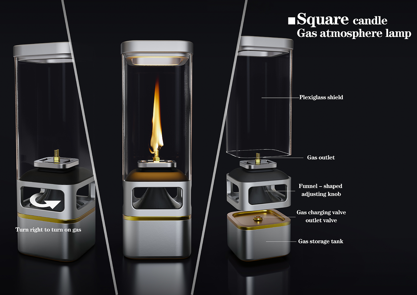 Atmosphere lamp，gas lamp，Gas lamp，Gas atmosphere lamp，Fire candle，