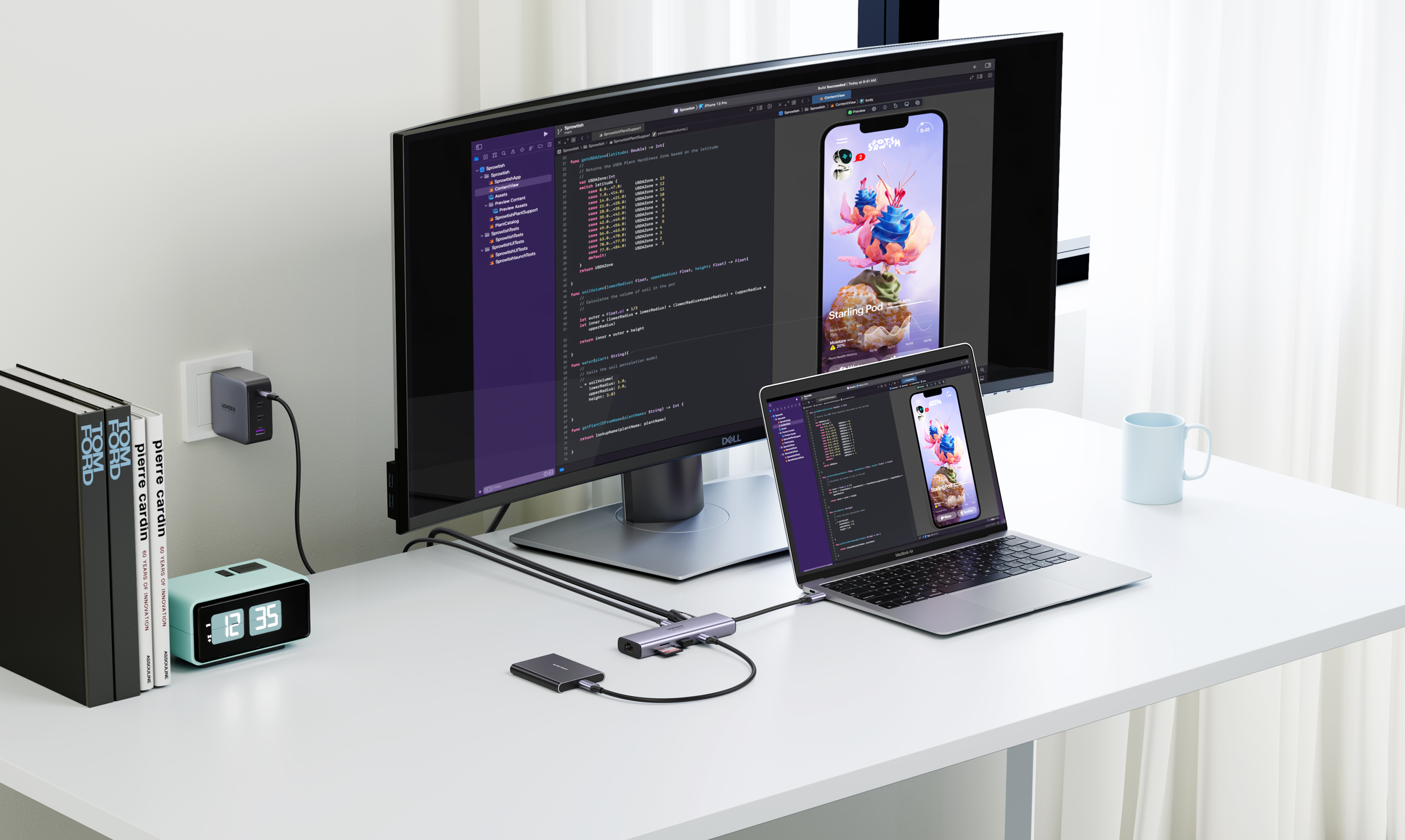 Product rendering，keyshot，Digital product rendering，Charging head，