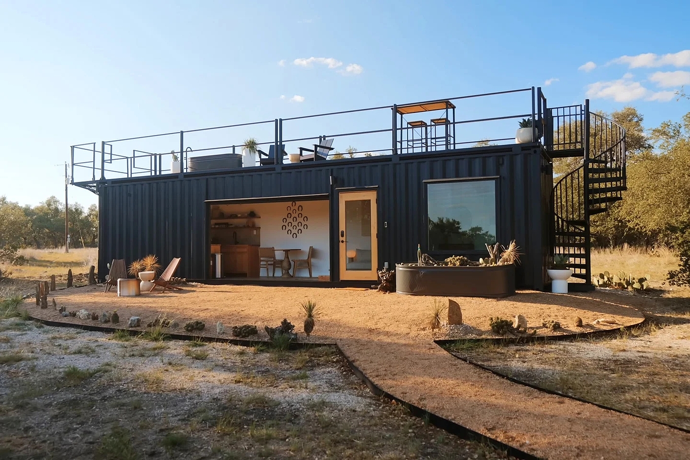 Container，Desert Rose Ranch，Vacation house，Pastoral style，