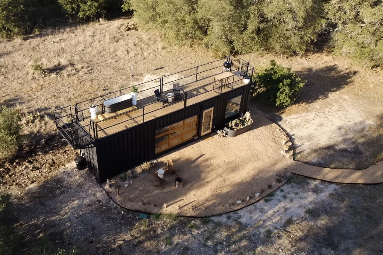 Container，Desert Rose Ranch，Vacation house，Pastoral style，