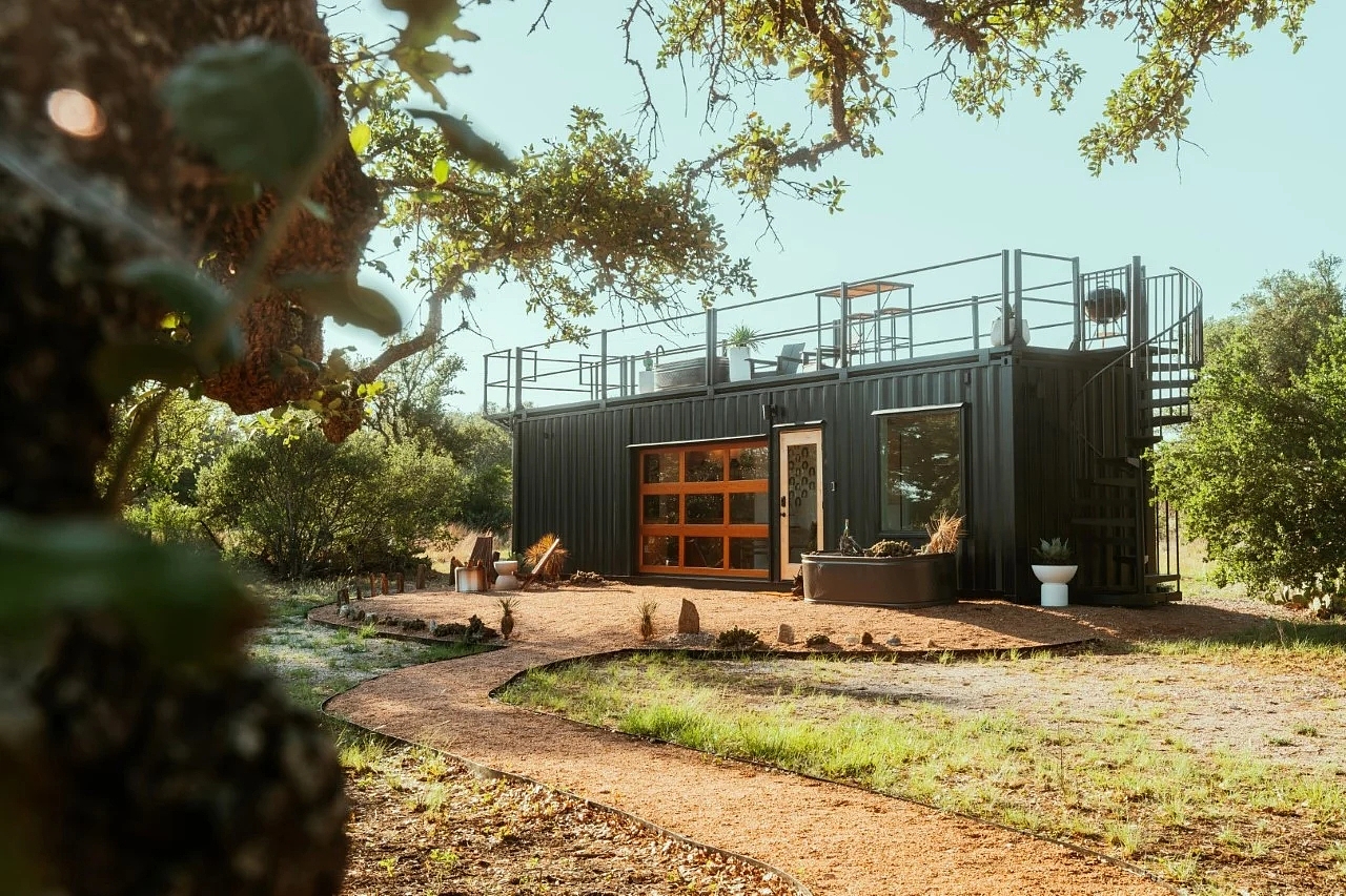 Container，Desert Rose Ranch，Vacation house，Pastoral style，