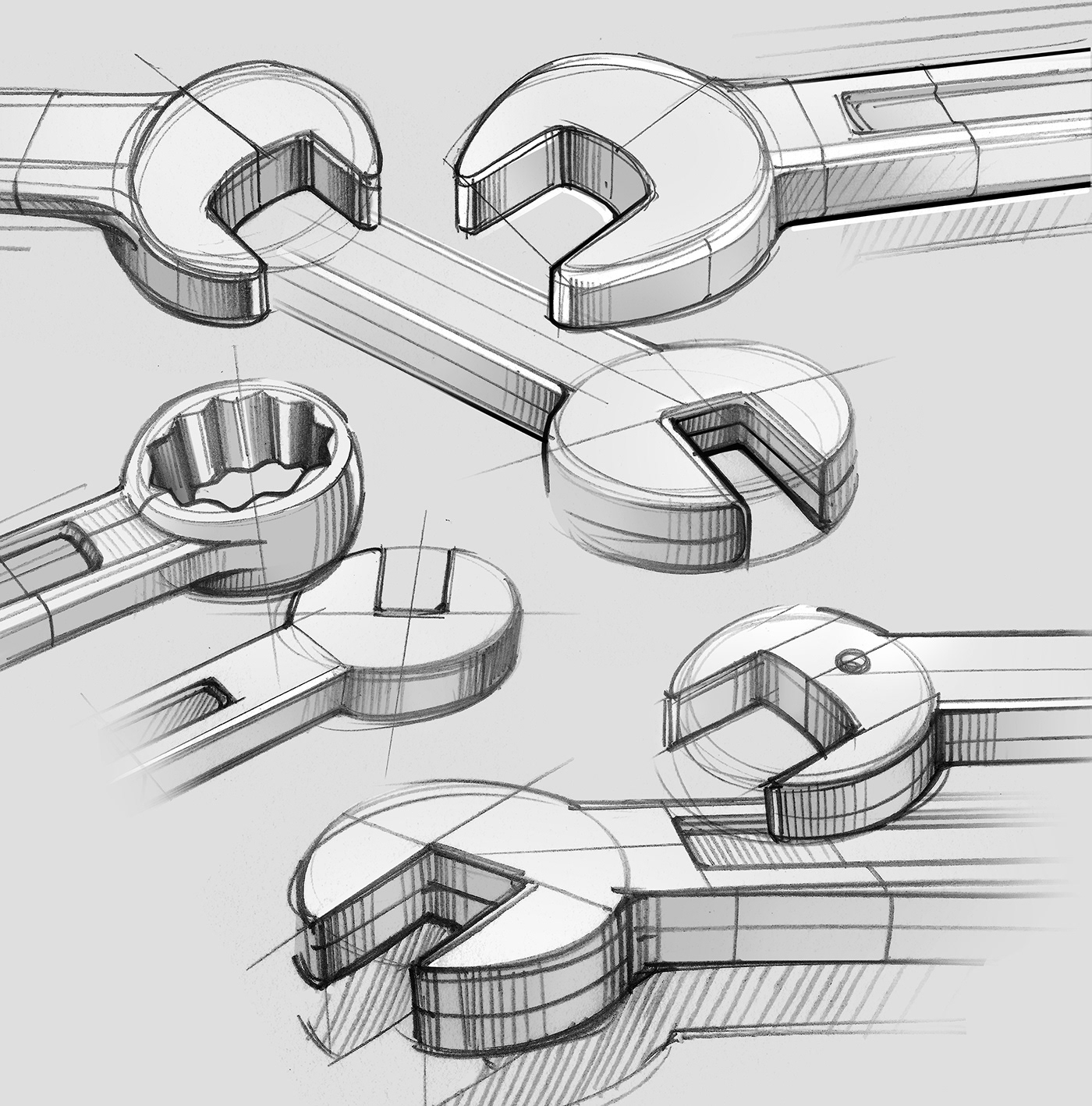 Marius Kindler，Sketch，two thousand and twenty-two，Hand drawn products，Marker expression，