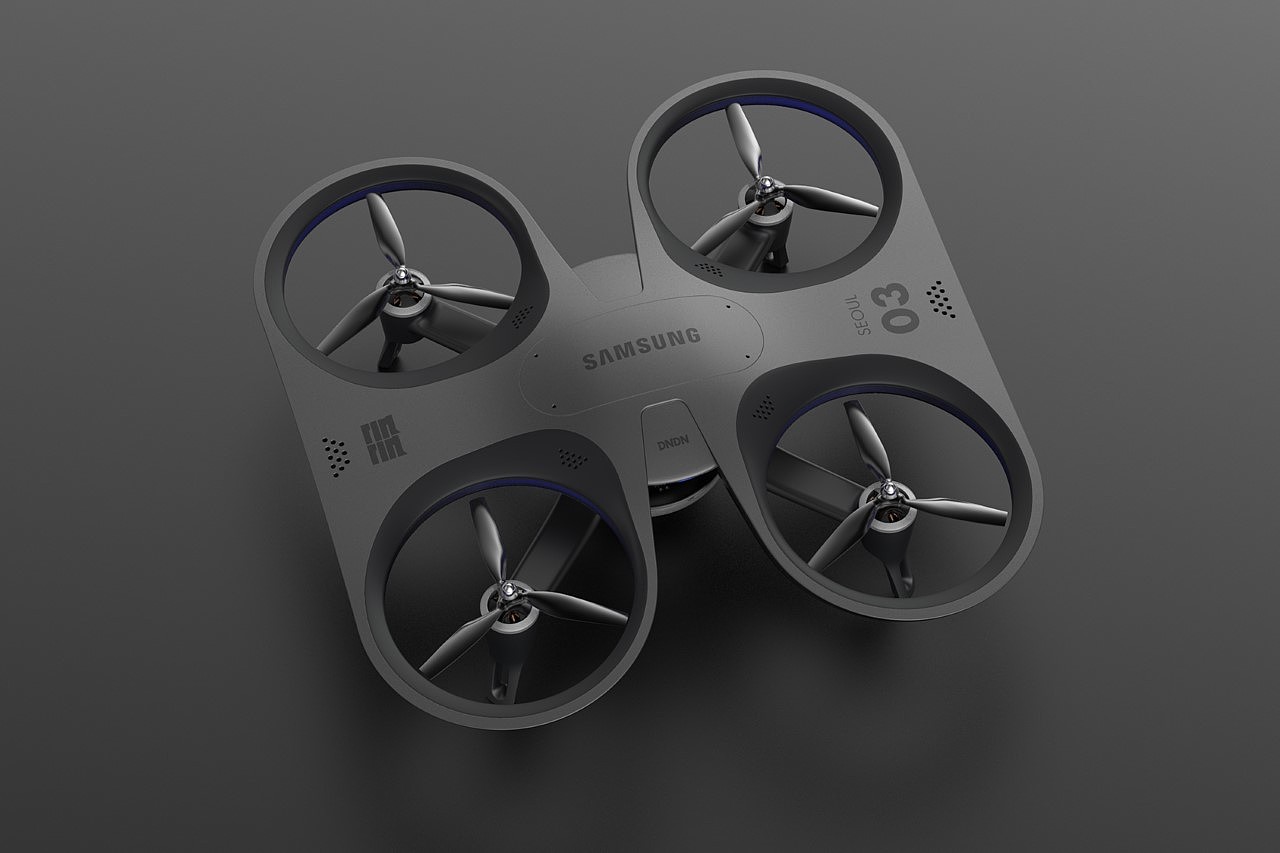 Public safety，Samsung UAV，product design，samsung，Minkyo Im，Seongjin Kim，DNDN，