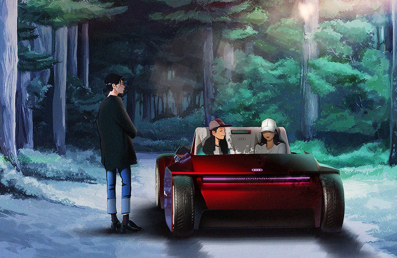 audi，Commuter car，commute，vehicle，city，