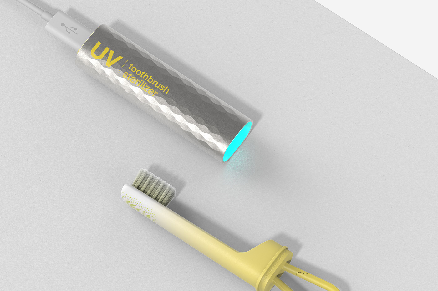 toothbrush，disinfect，portable，product，product design，cmf，