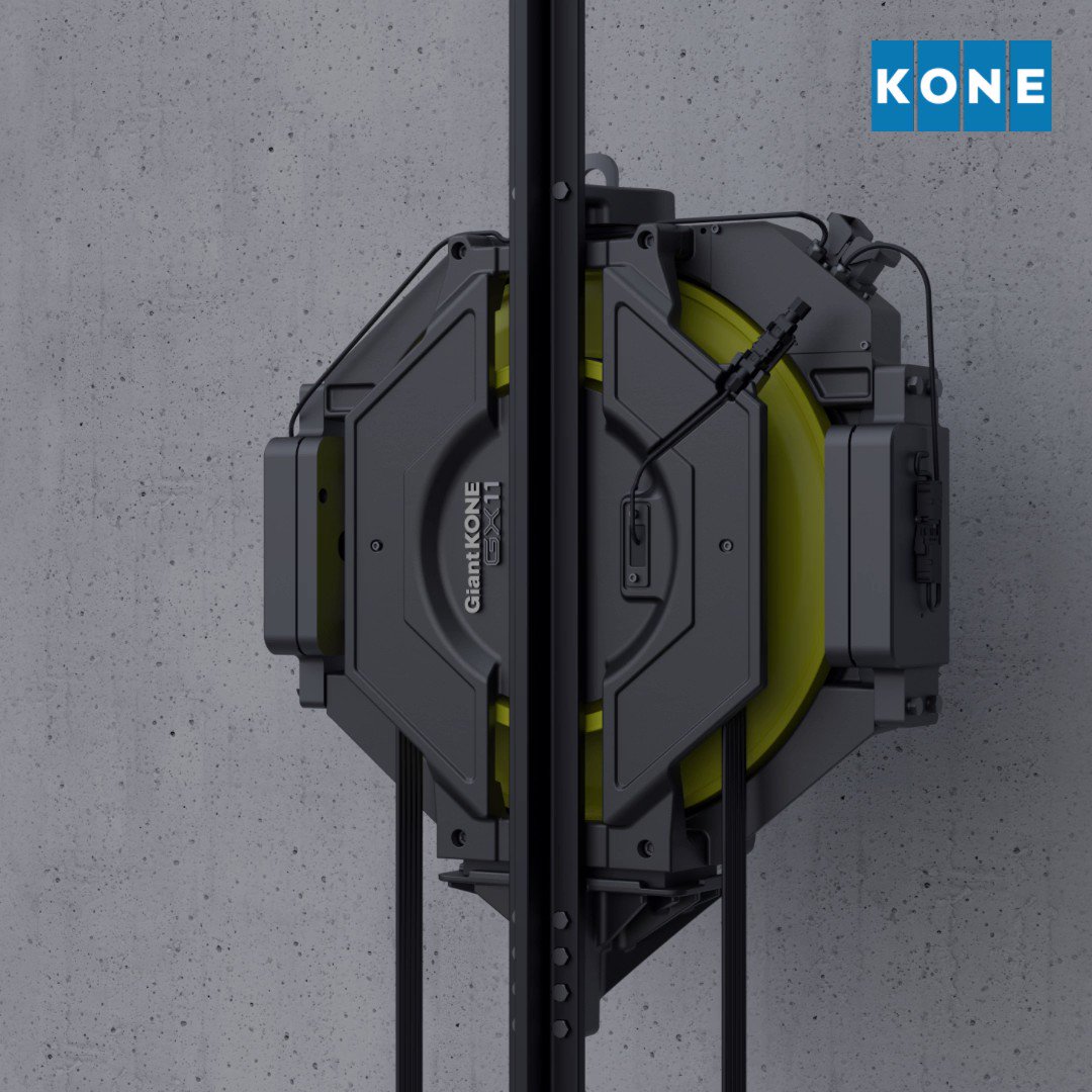 Elevator motor，GiantKONE GX Series，Elevator accessories，2022 Red Dot Product Design Award，