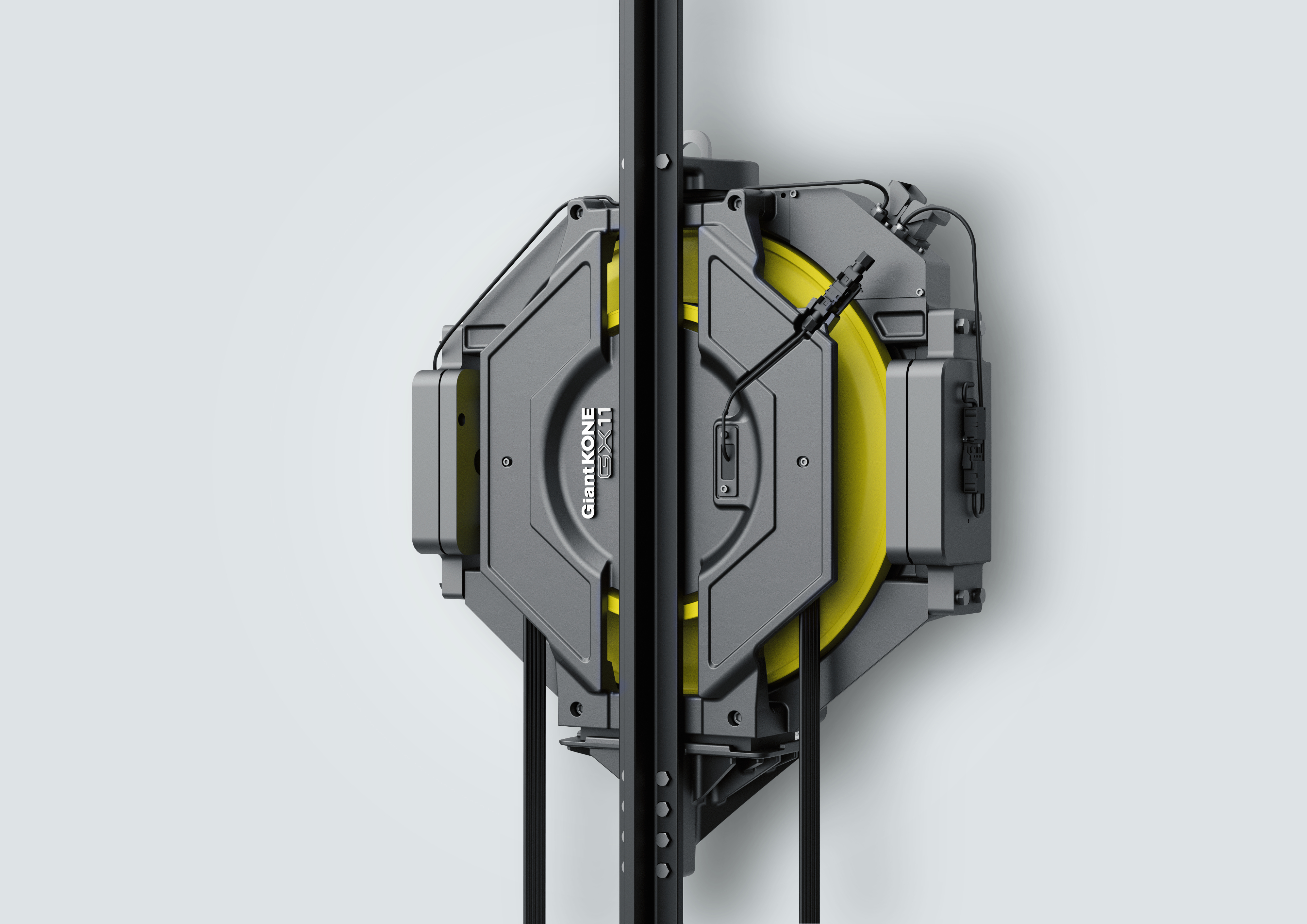 Elevator motor，GiantKONE GX Series，Elevator accessories，2022 Red Dot Product Design Award，