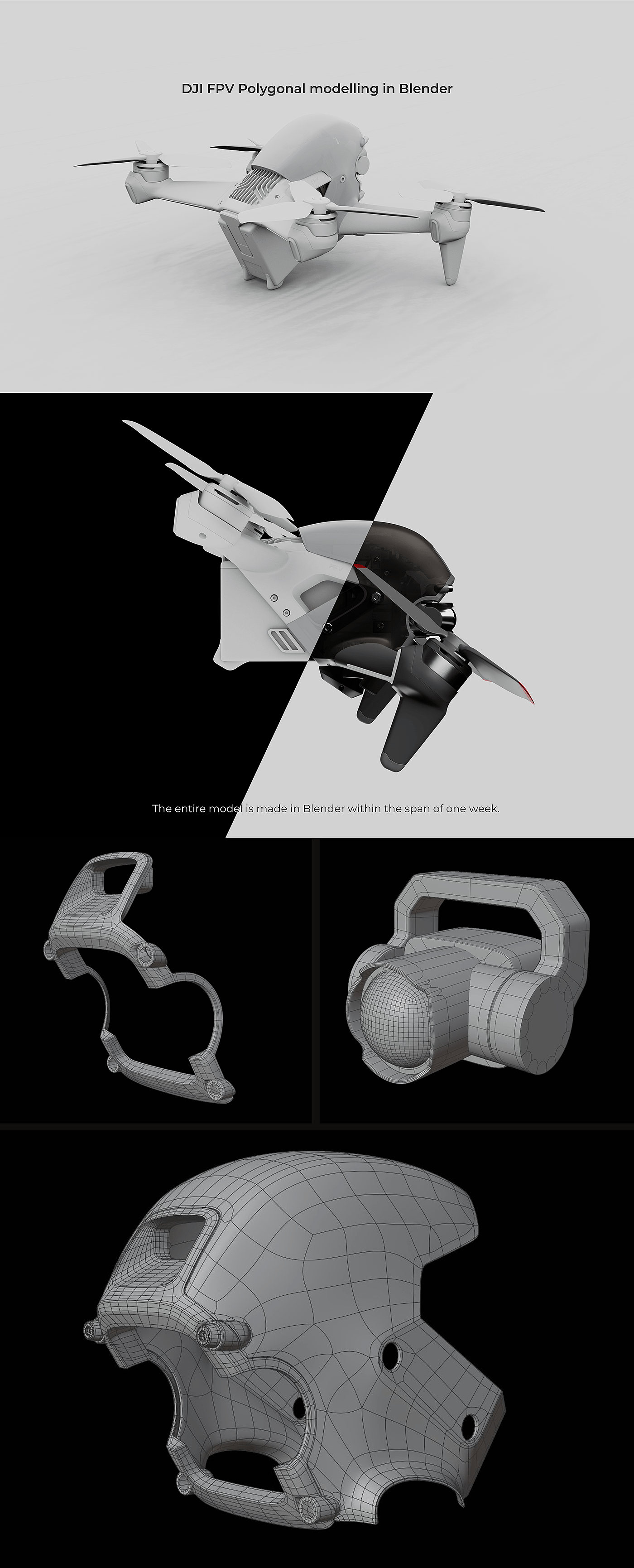 3d模型，渲染，cgi，DJI，FPV，工业设计，产品设计，