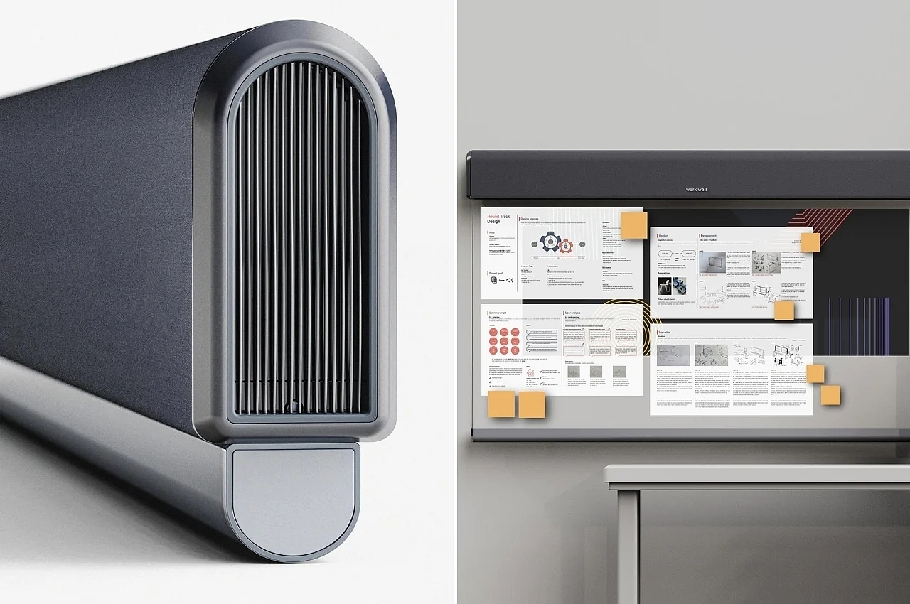 Beam projector，Scanner，wall，work environment，