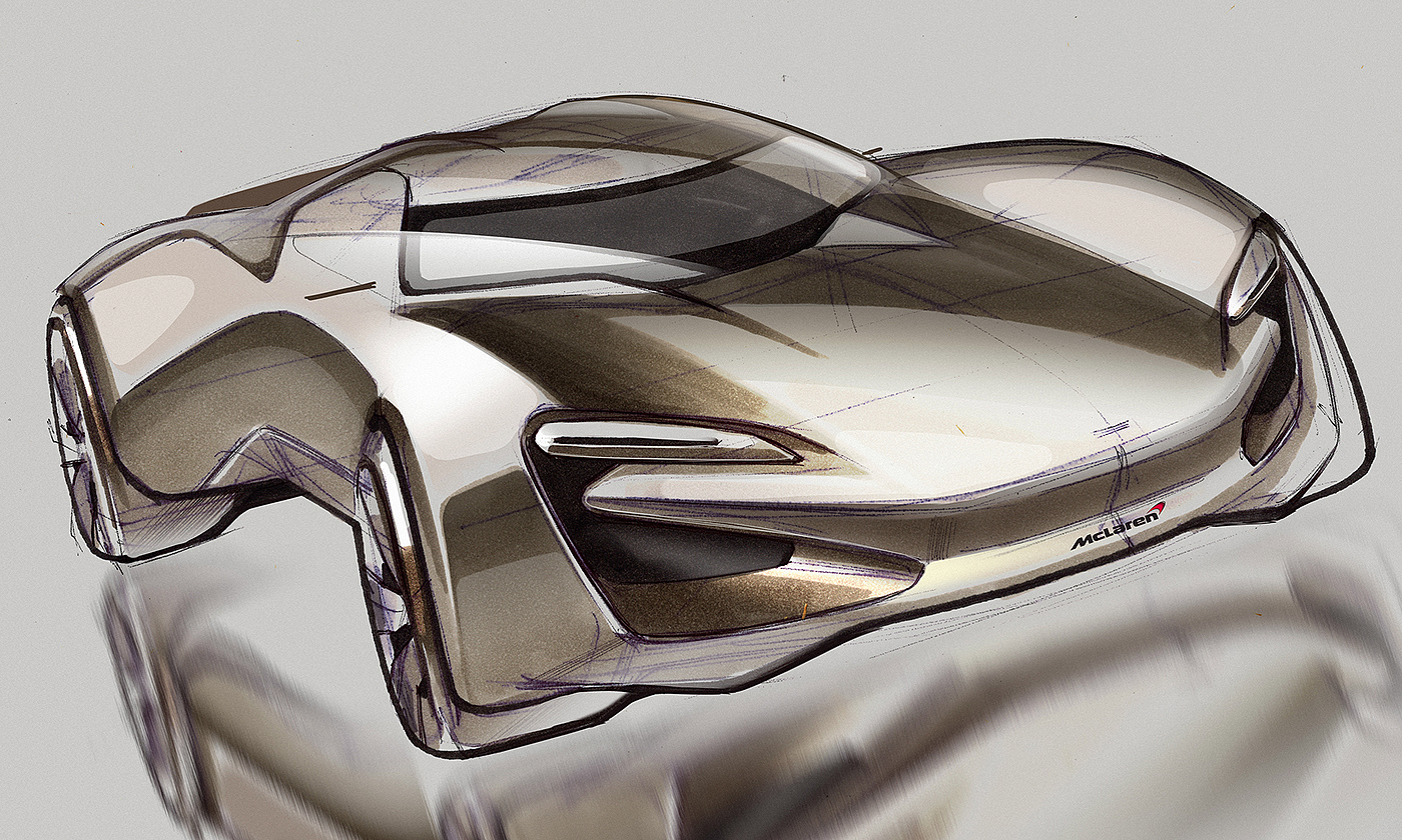industrial design，Hand drawn，Render，automobile，