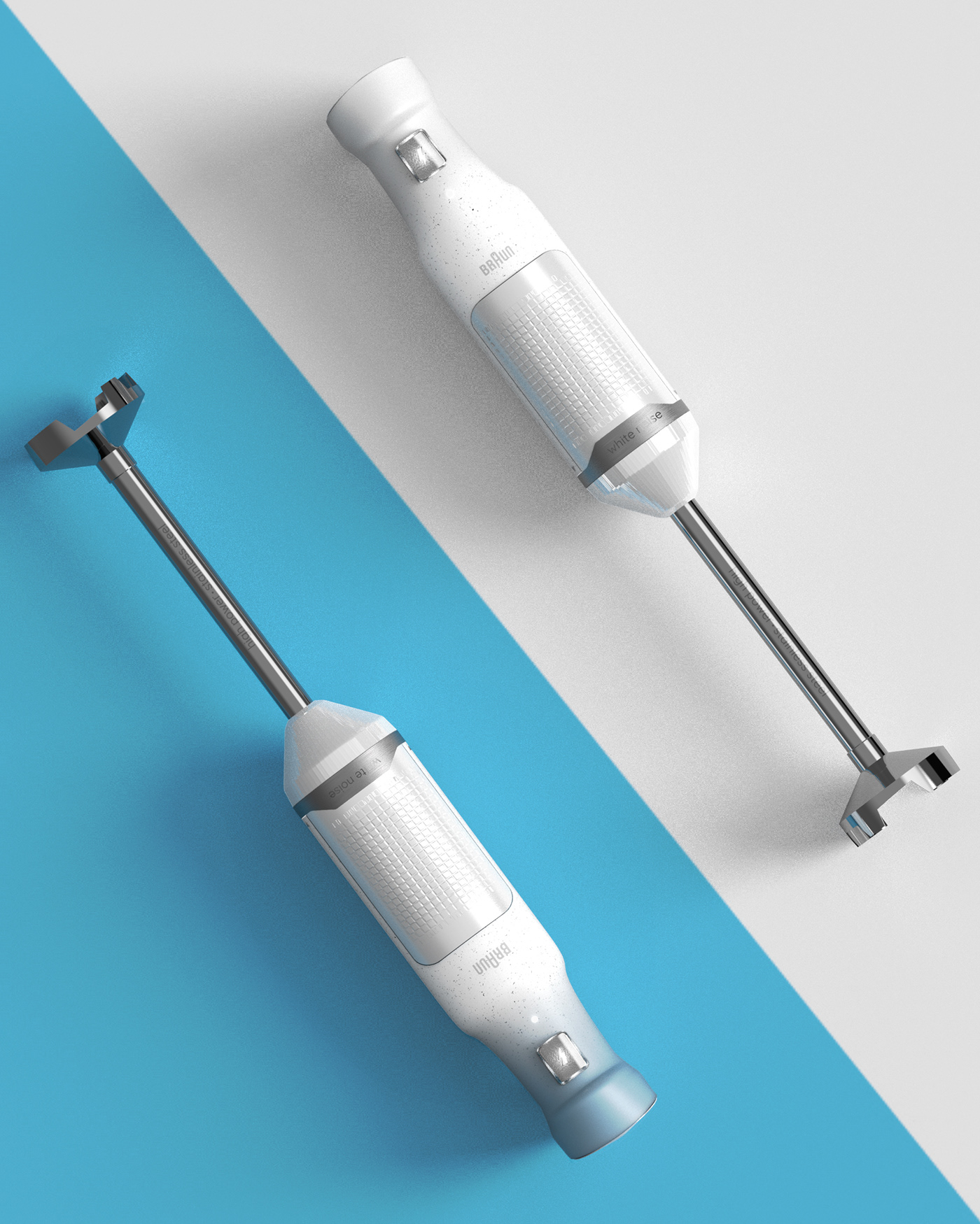 Minimalism，blender，white，