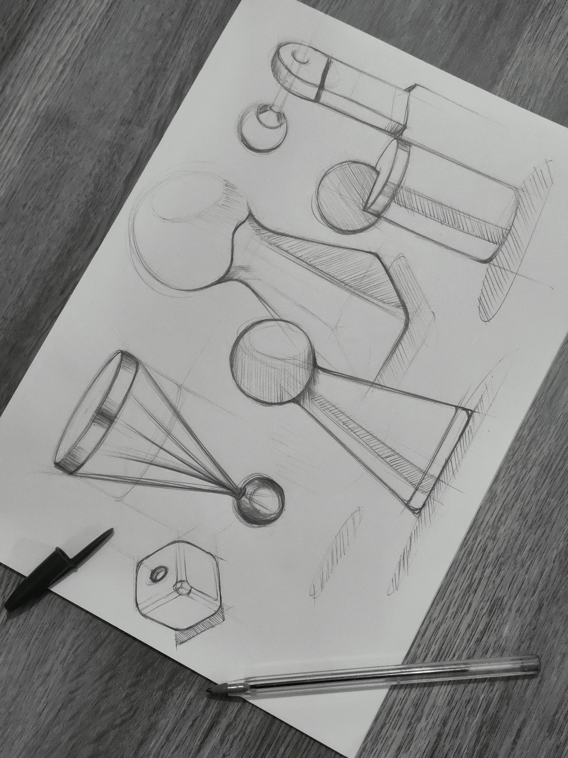 Desk lamp，ornament，spherical，Moon，