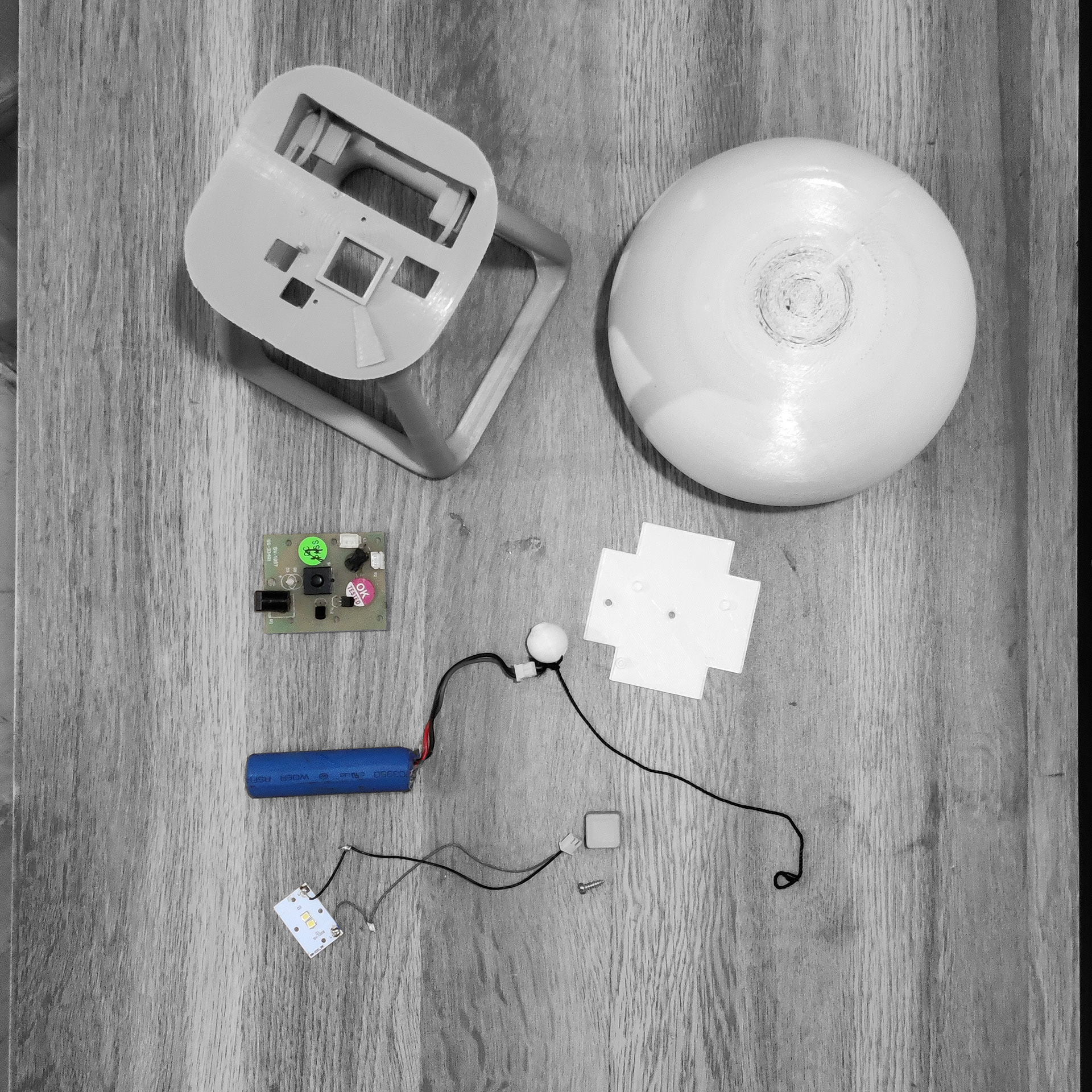 Desk lamp，ornament，spherical，Moon，