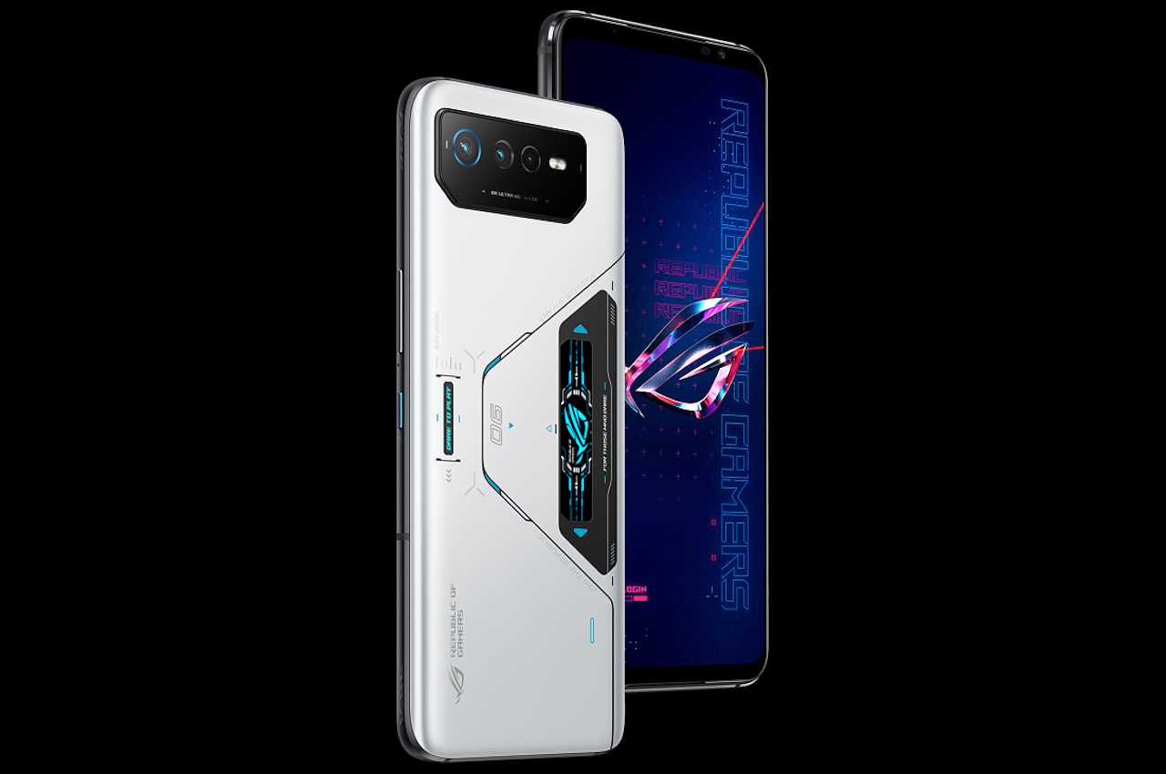 ASUS，ASUS ROG PHONE 6，Minimalism，Aesthetic design，mobile phone，Cyberpunk，Game phone，