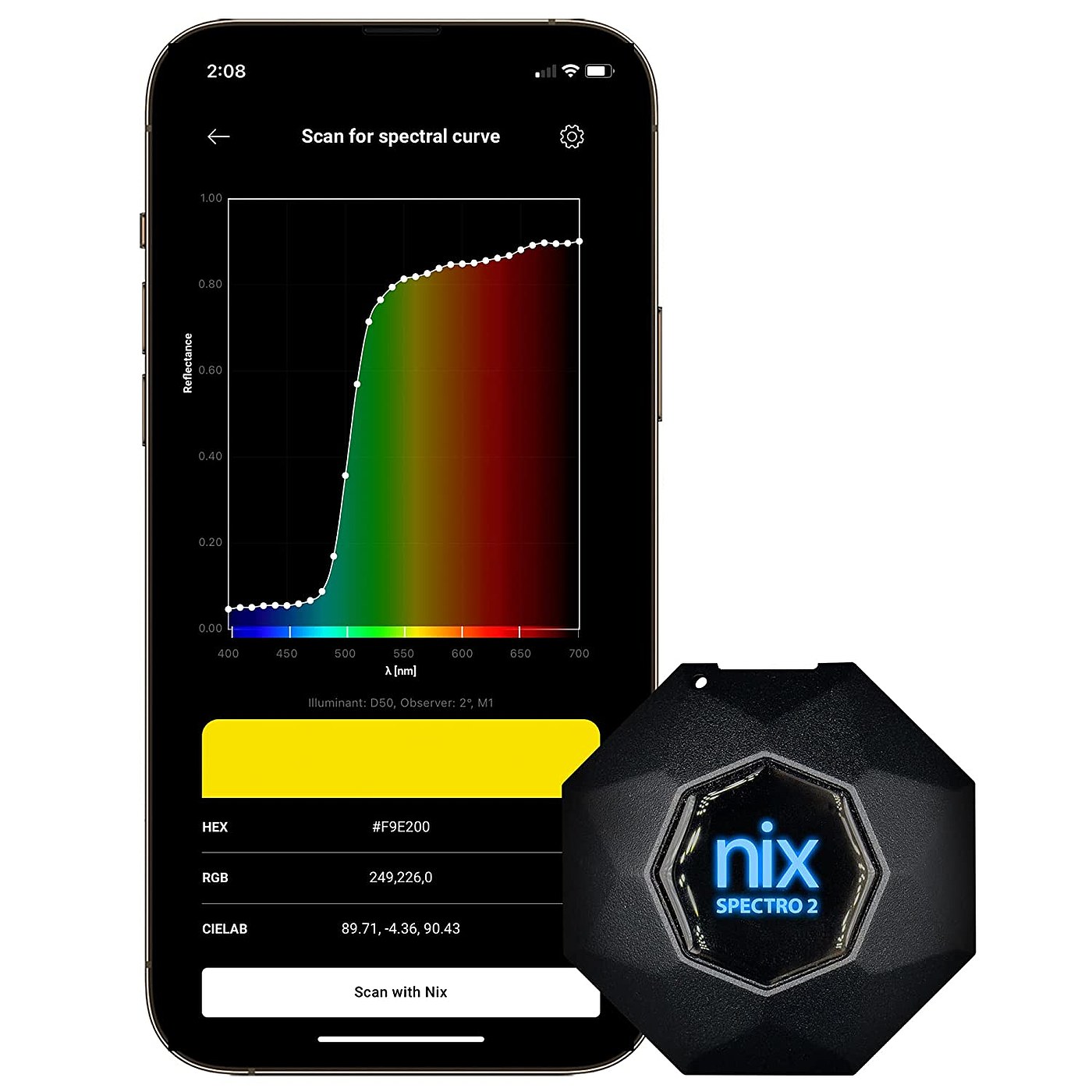 Nix Spectro 2，Spectrophotometer，measuring equipment ，2022 Red Dot Product Design Award，