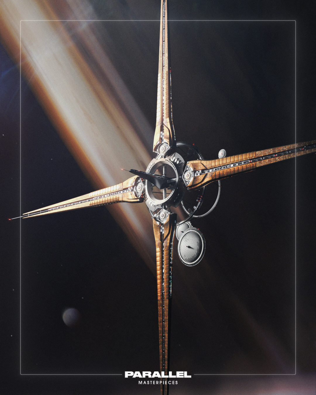 concept，science fiction，Space battleship，space station，