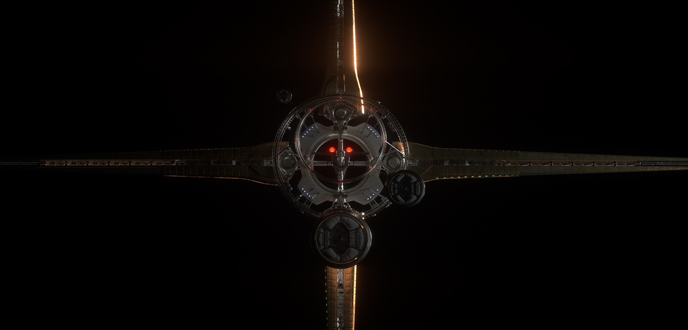 concept，science fiction，Space battleship，space station，