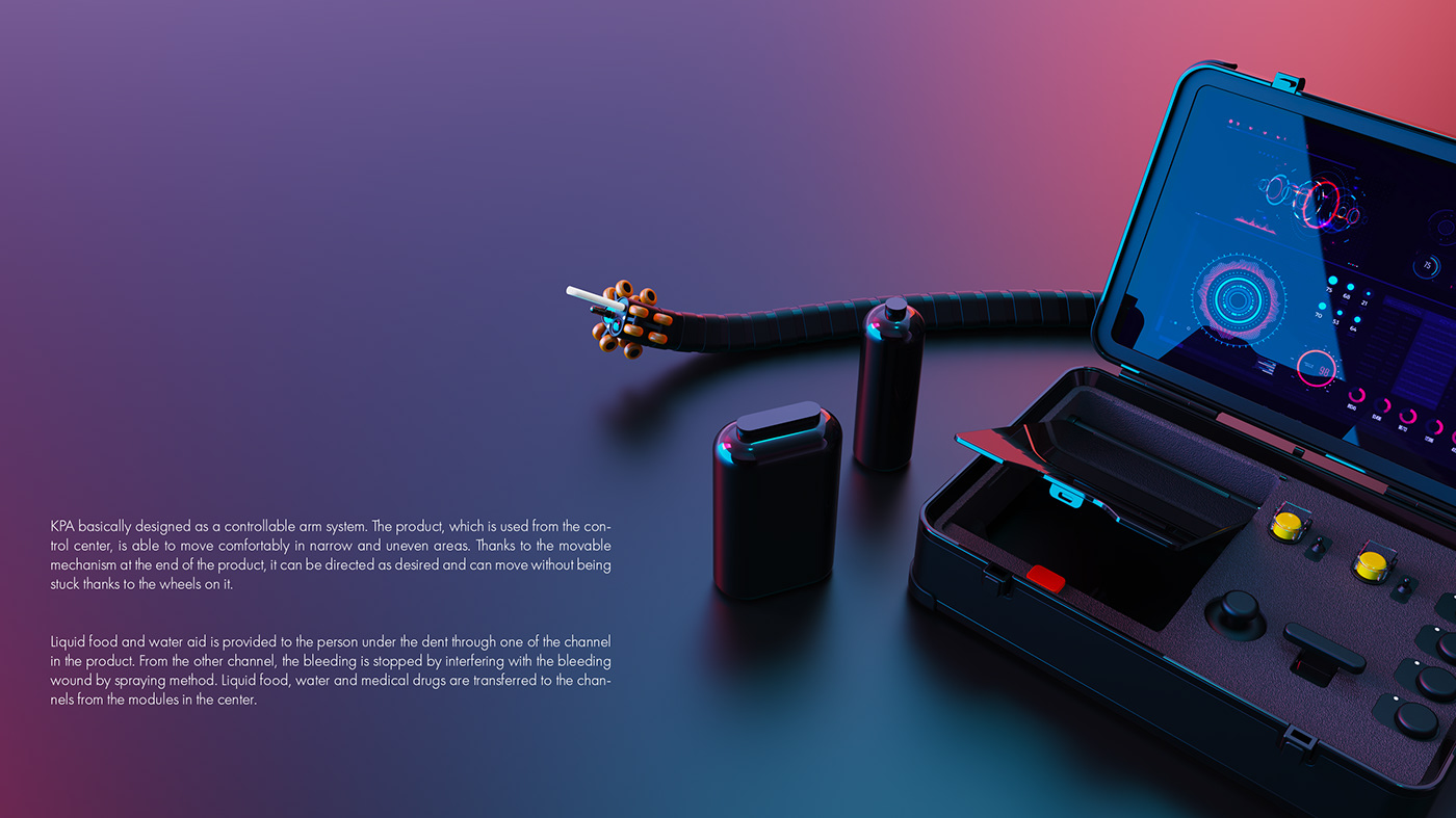 Emergency medical kit，Small，product design，