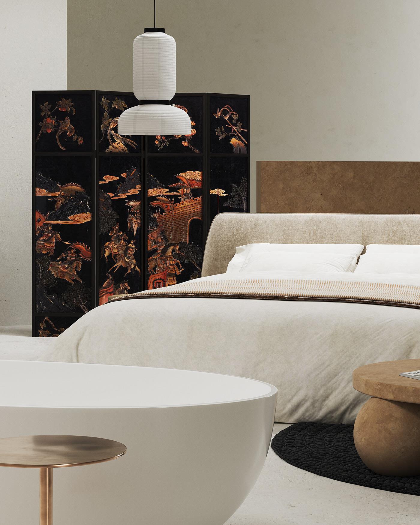 building design，exquisite，Furniture placement，neat，