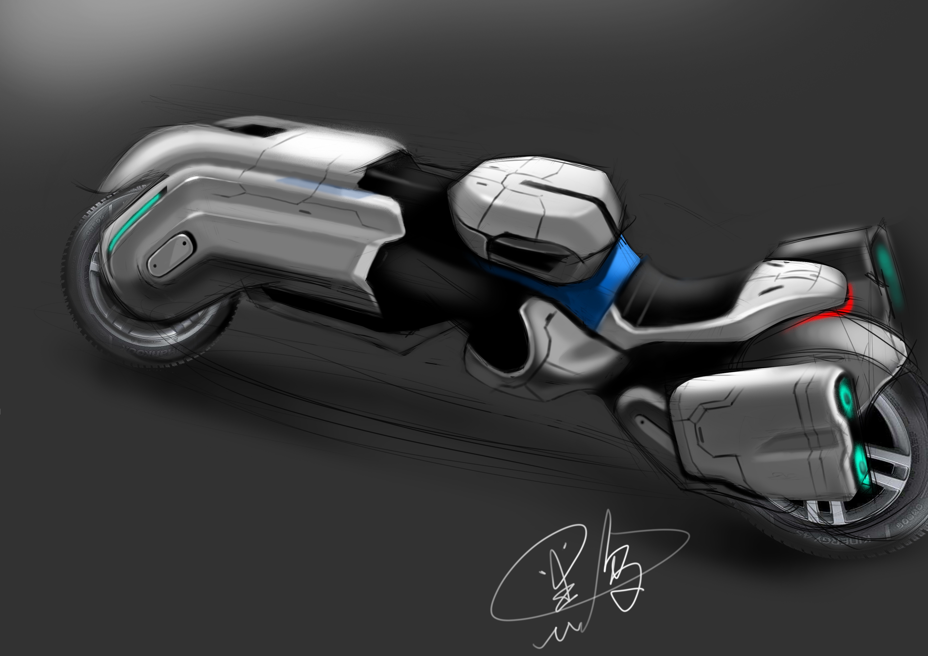 Hand drawn product design，