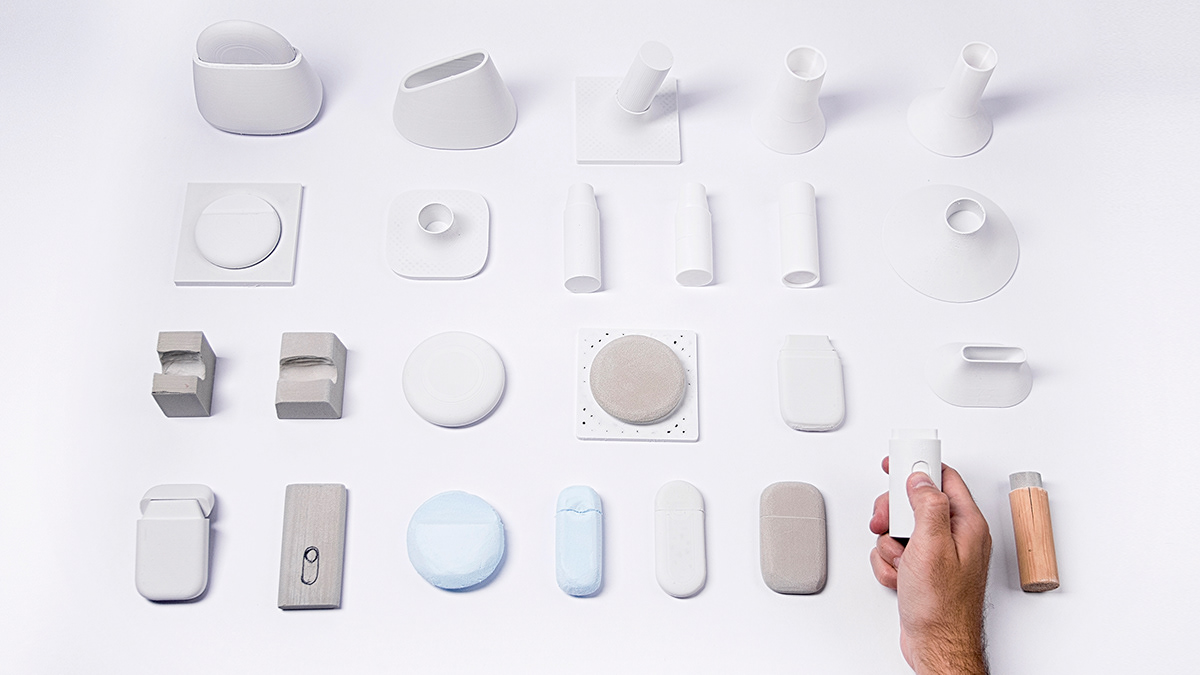 medical care，breath analyzer，science and technology，Appearance design，Morphological design，