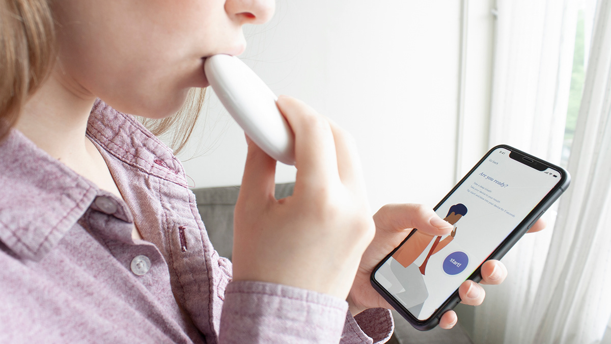 medical care，breath analyzer，science and technology，Appearance design，Morphological design，