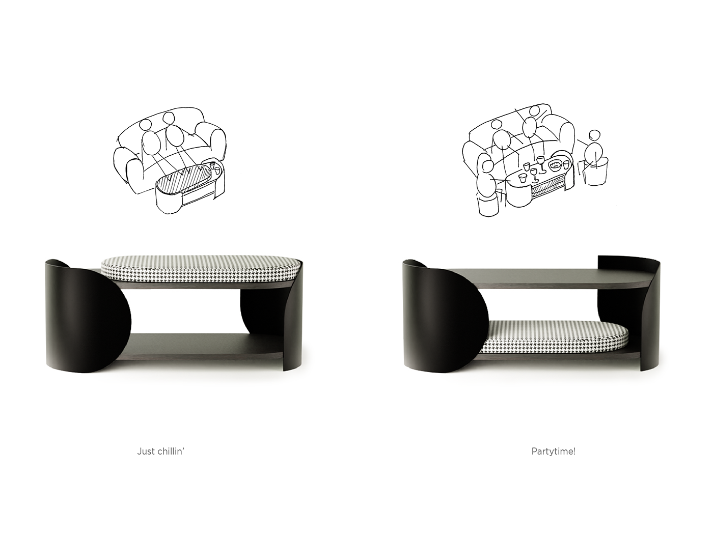 Coffee table，furniture，conceptual design，Table，product design，