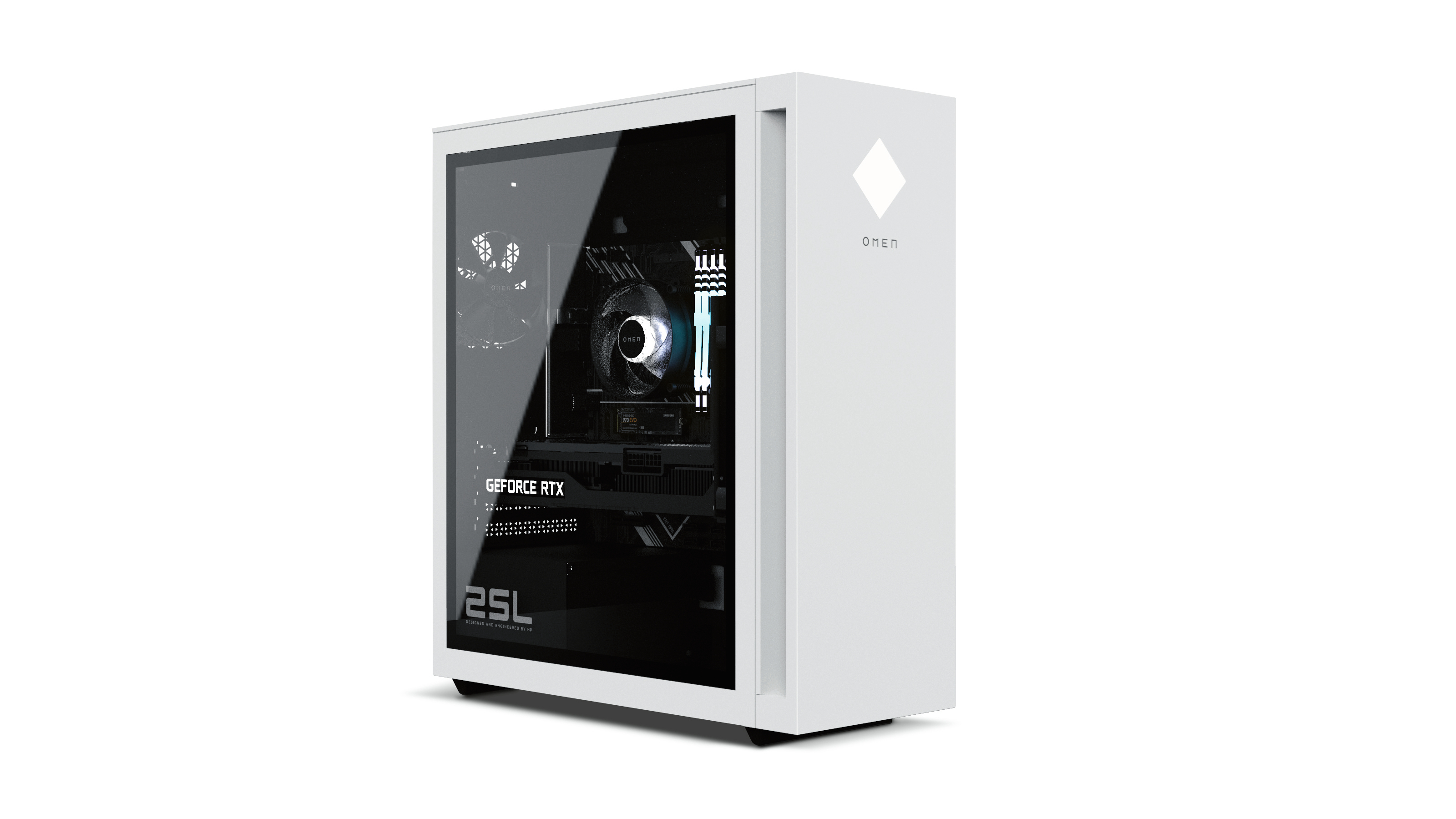 Computer machine box，Game computer，hp，2022 Red Dot Product Design Award，