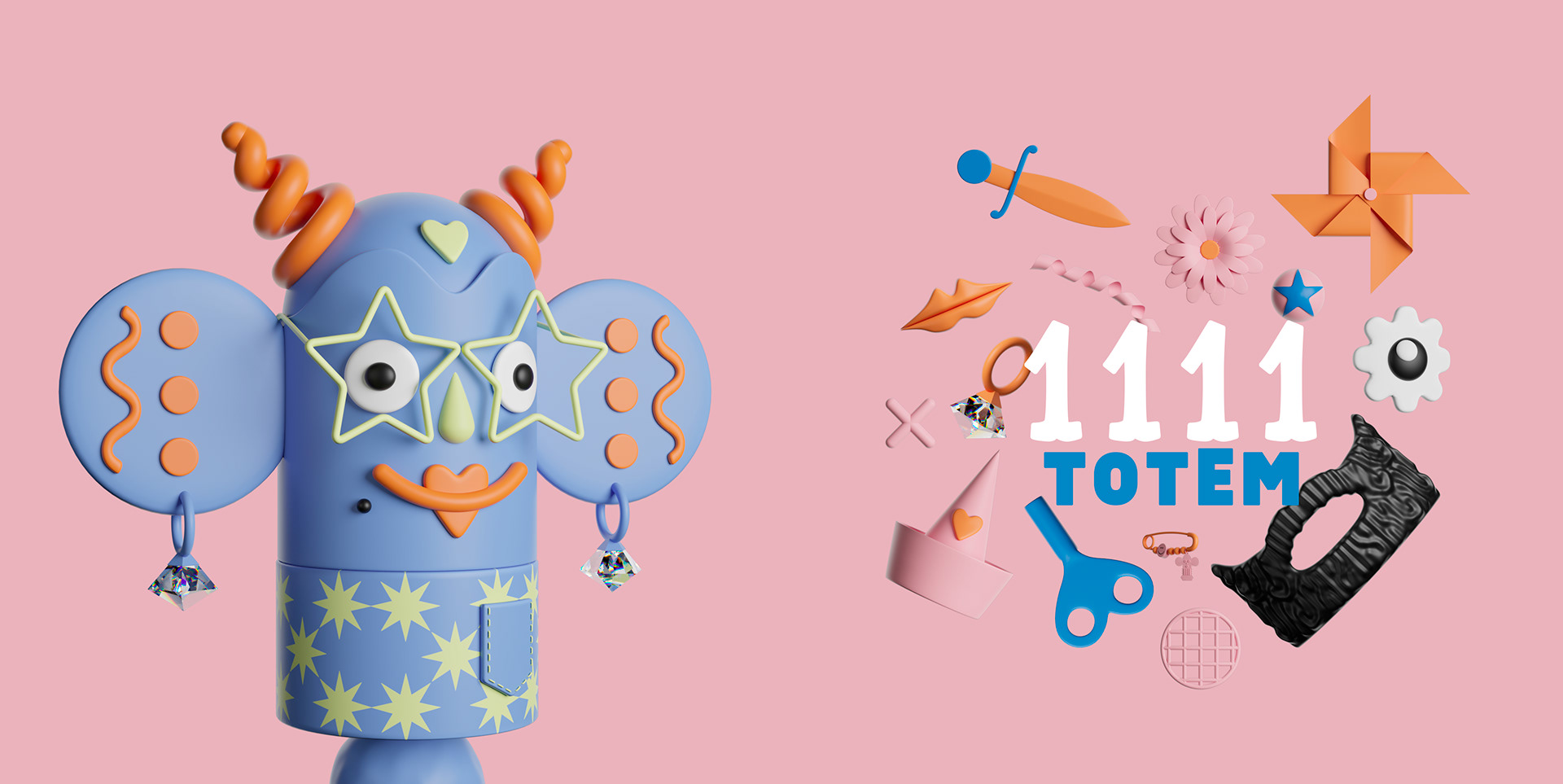 3d，Artwork，Image design，IP image，