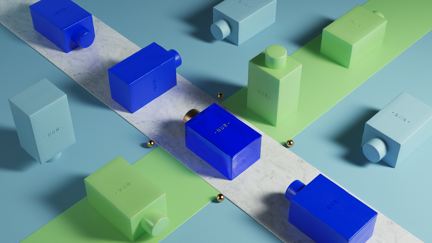 Perfume，blue，Bottle body，