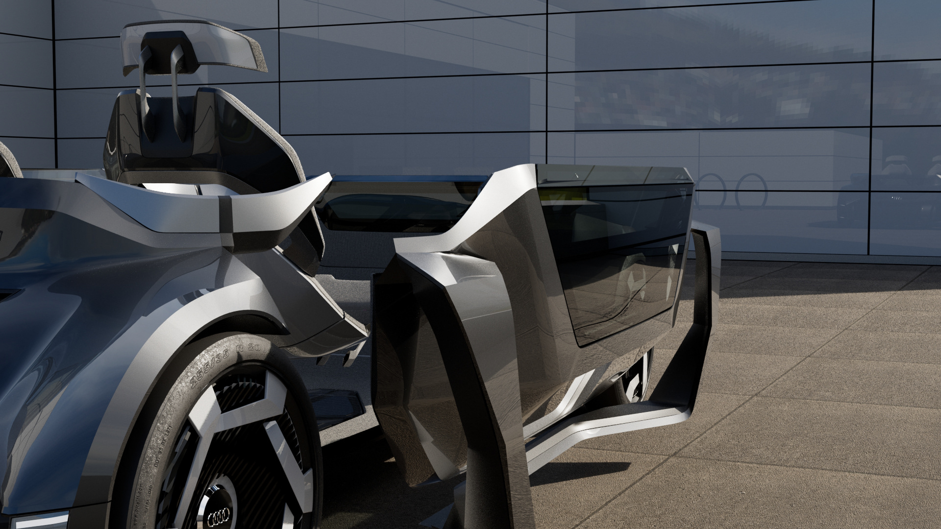 audi，conceptual design，Digital illustration，cgi，Automobile design，