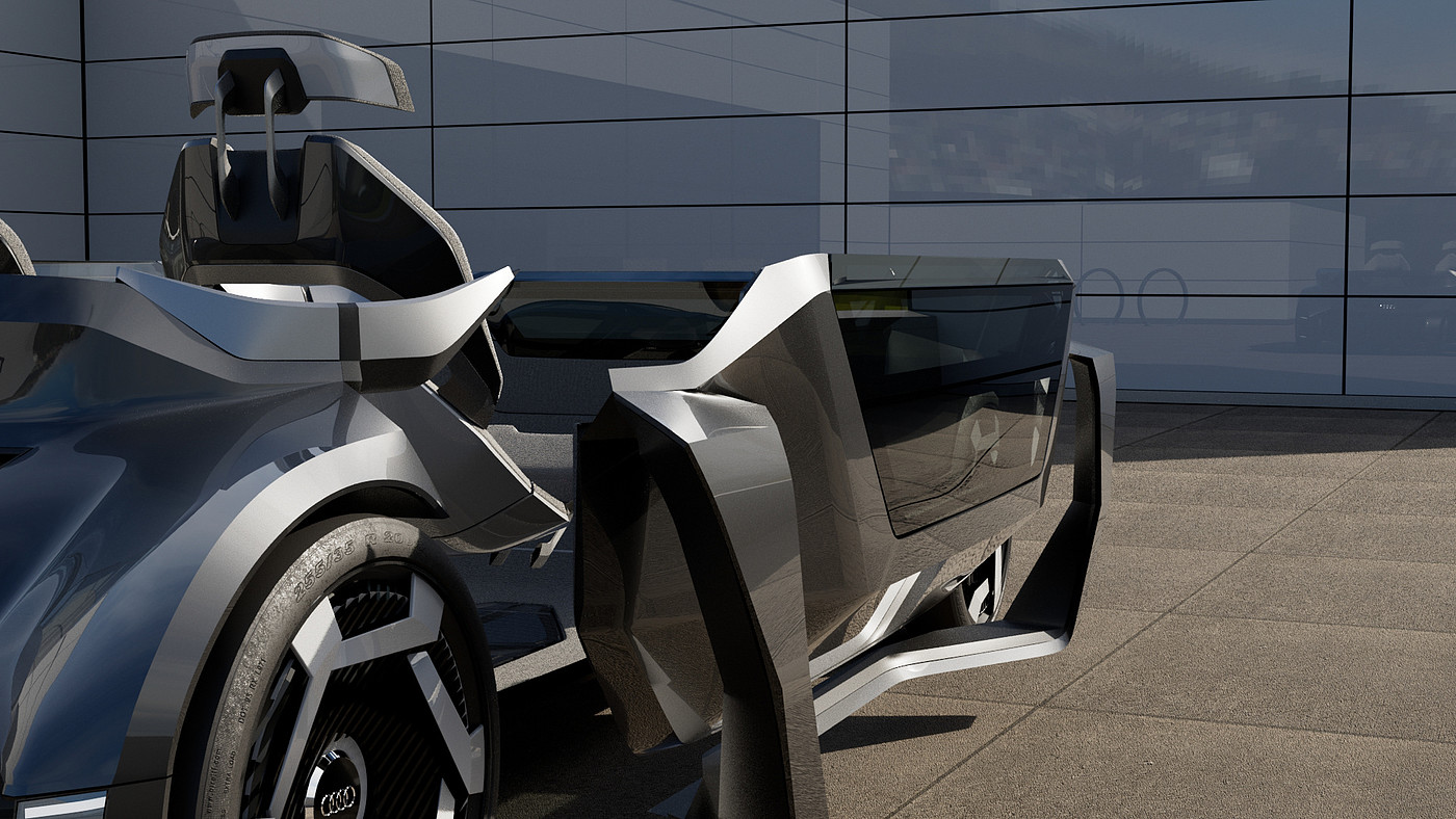 audi，conceptual design，Digital illustration，cgi，Automobile design，