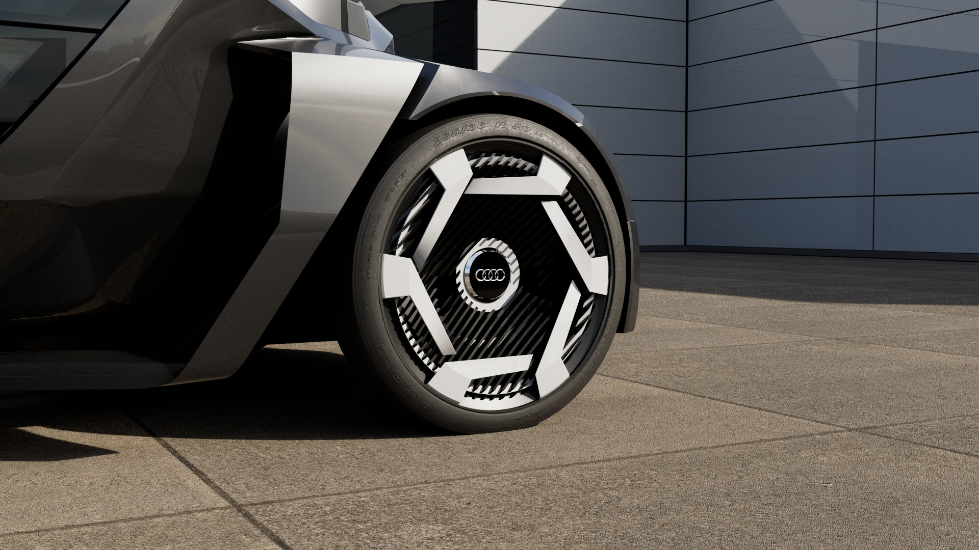 audi，conceptual design，Digital illustration，cgi，Automobile design，