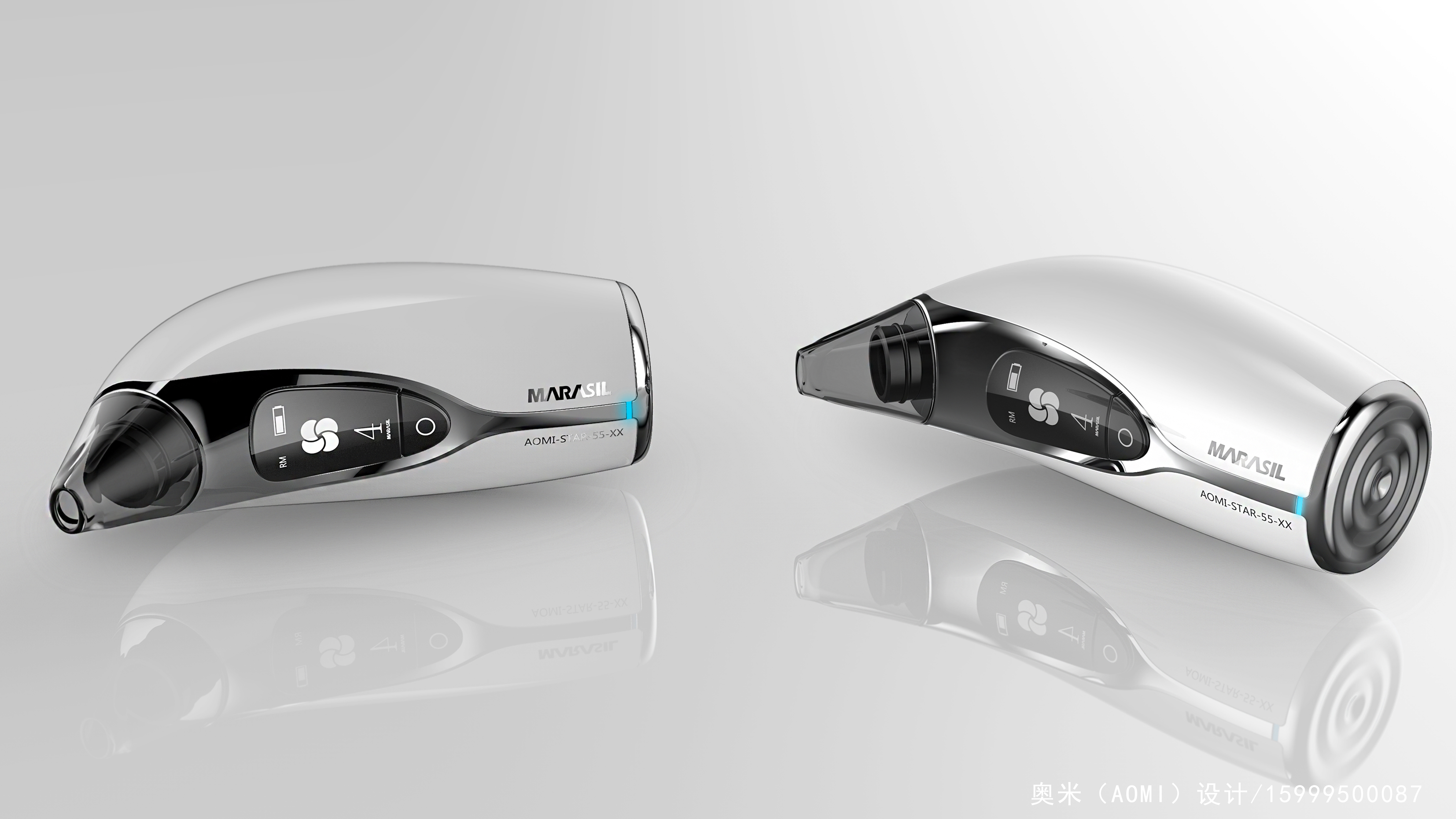 Blackhead suction, hot and cold, beauty instrument，