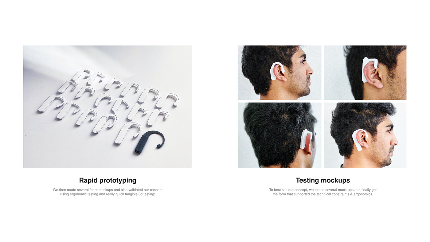 Wearable ，Interaction design，headset，