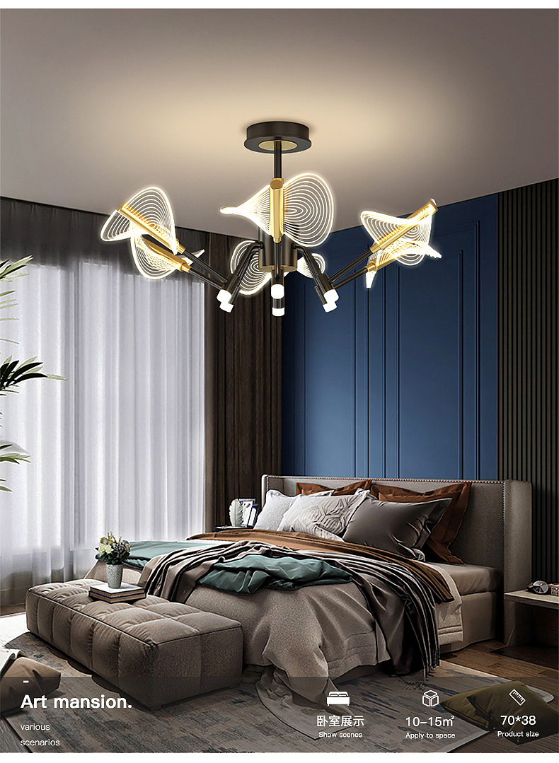 a chandelier，Appearance design，lamps and lanterns，Lighting，product design，lighting，Indoor lamps，