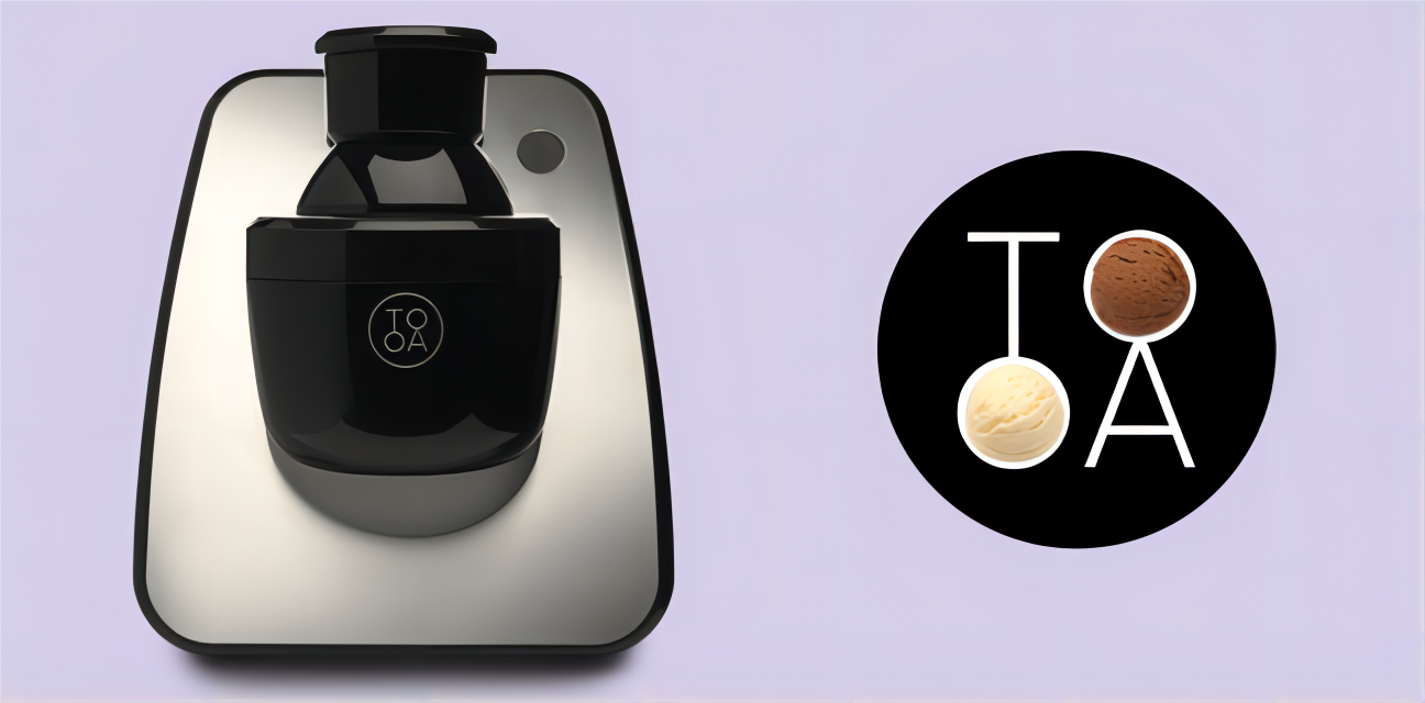 Ice cream machine，household，modern，stainless steel，2022 Red Dot Product Design Award，