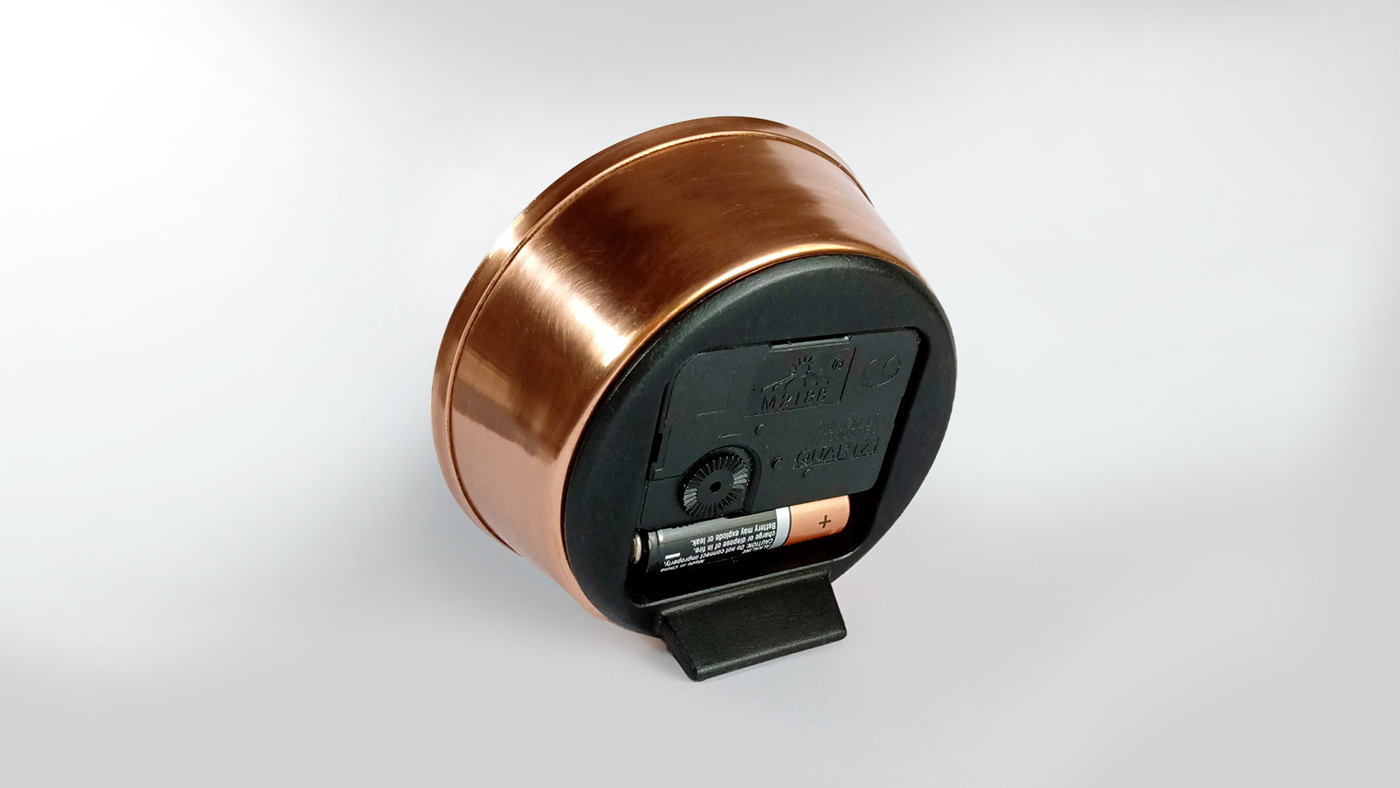 alarm clock，copper，Industrial wind，