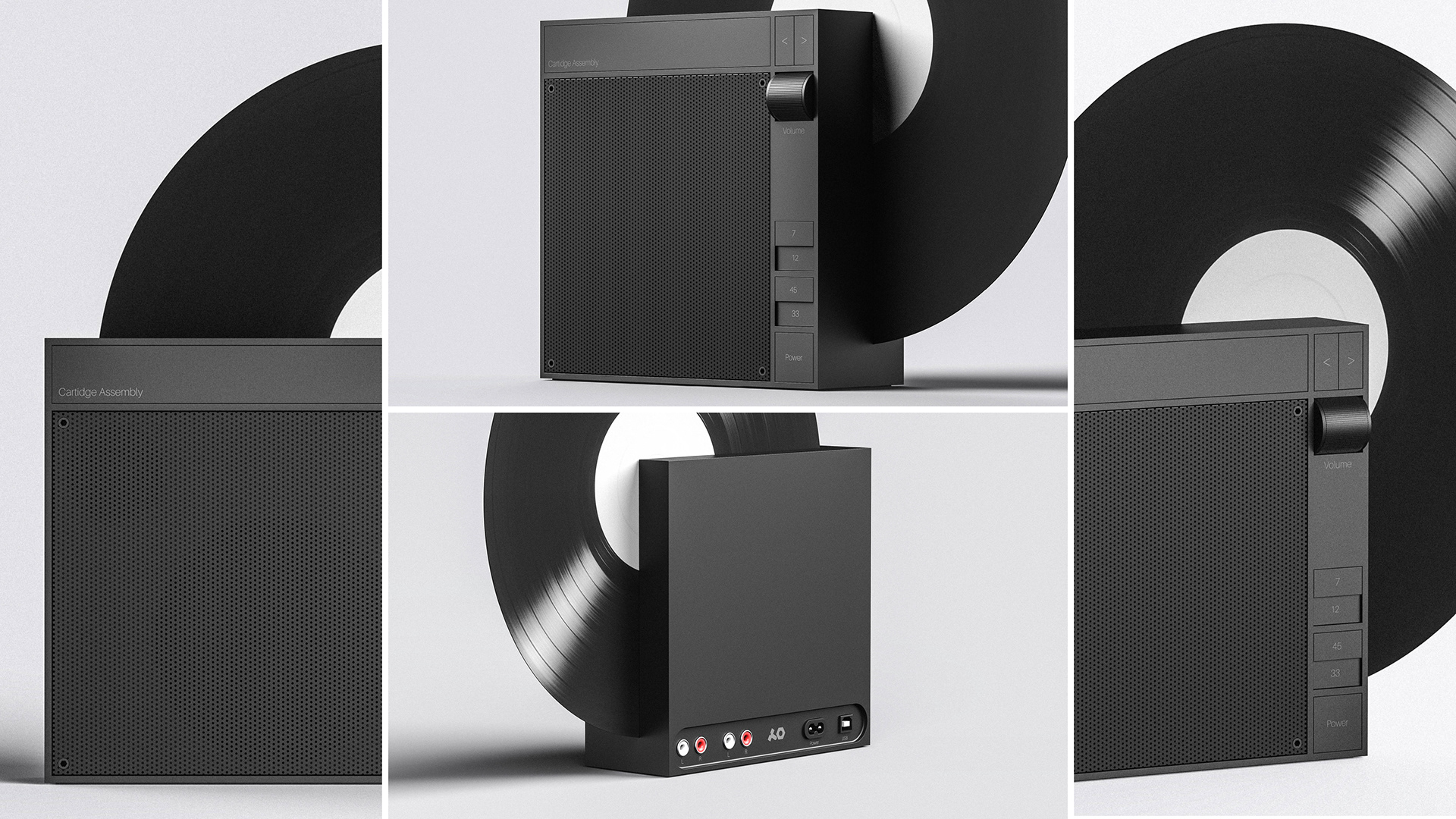 Vinyl plastic，player，Simplicity，Minimalist design ，jukebox，inspiration，Vinyl record player，