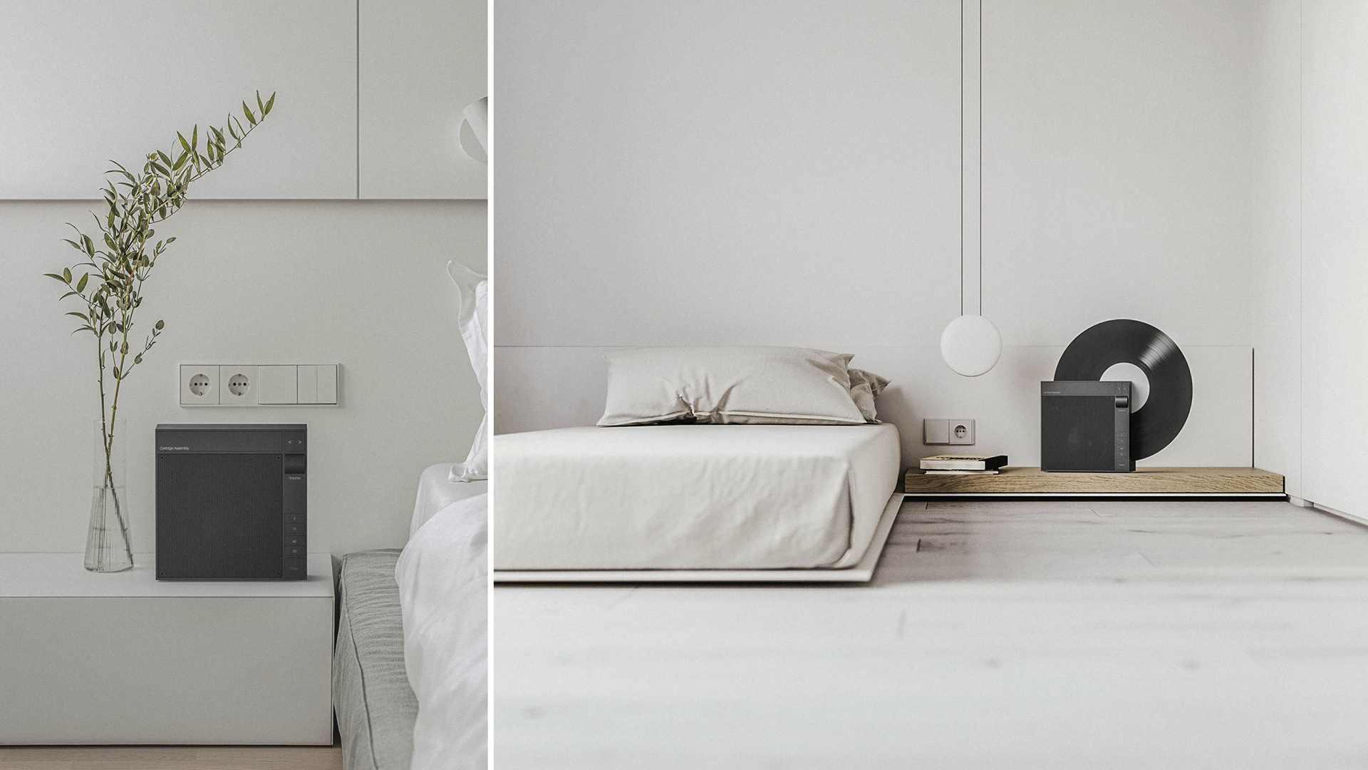 Vinyl plastic，player，Simplicity，Minimalist design ，jukebox，inspiration，Vinyl record player，