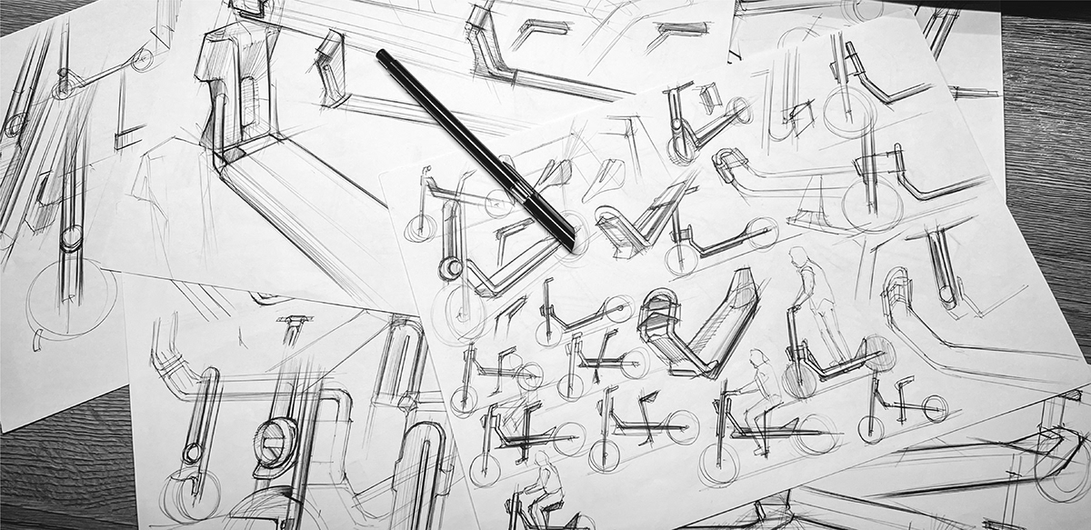 DUAL，Electric scooter，vehicle，Automobile design，