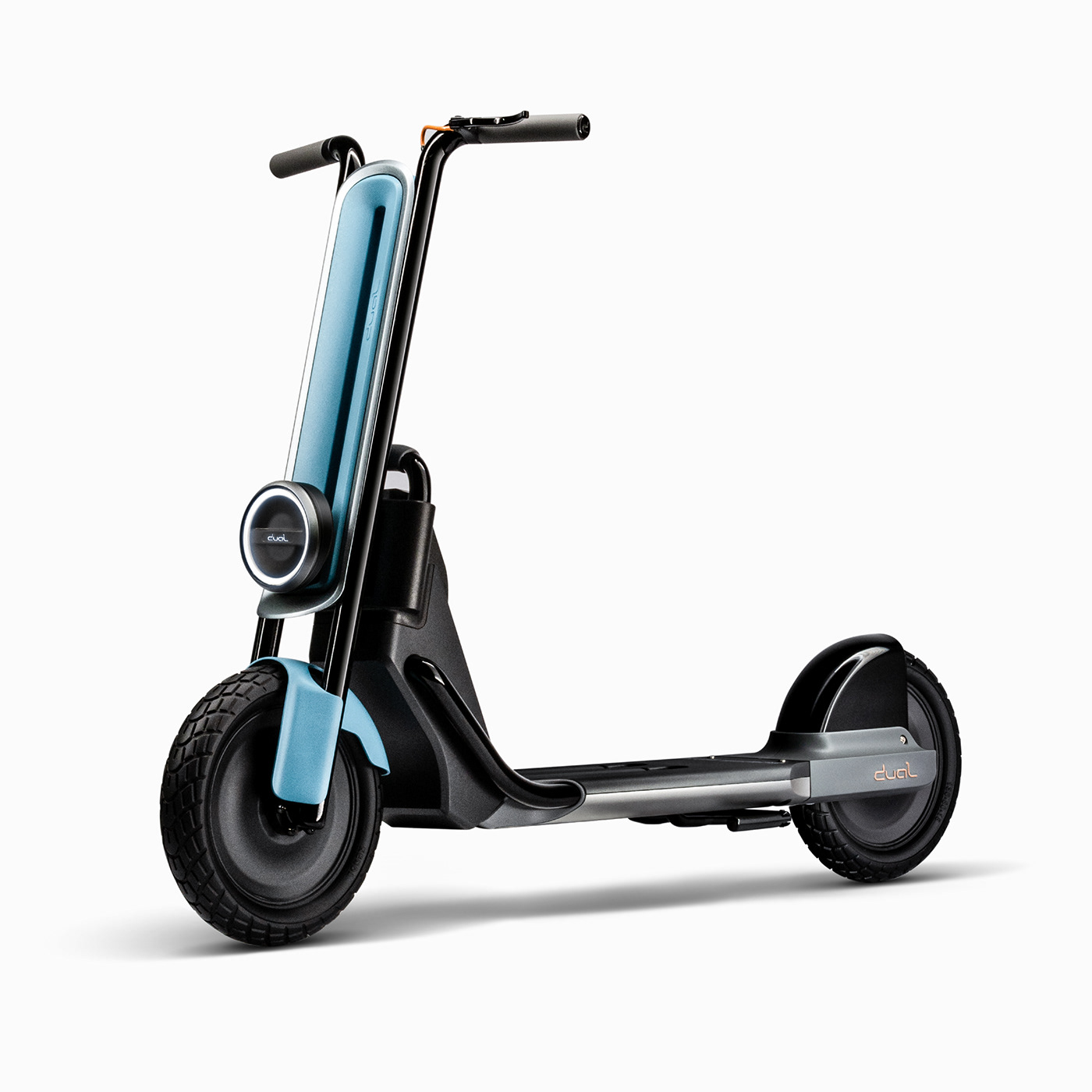DUAL，Electric scooter，vehicle，Automobile design，