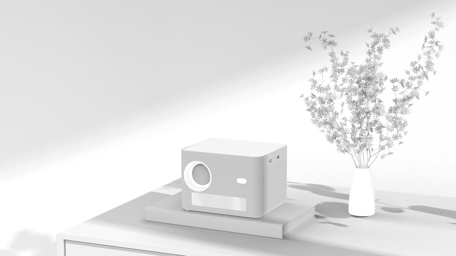 Projector Scene Product Rendering，