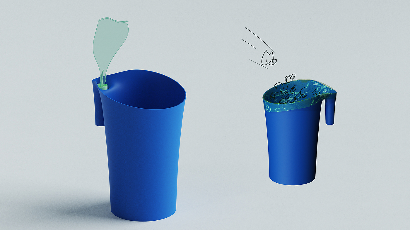 Storage and home recycling bucket，