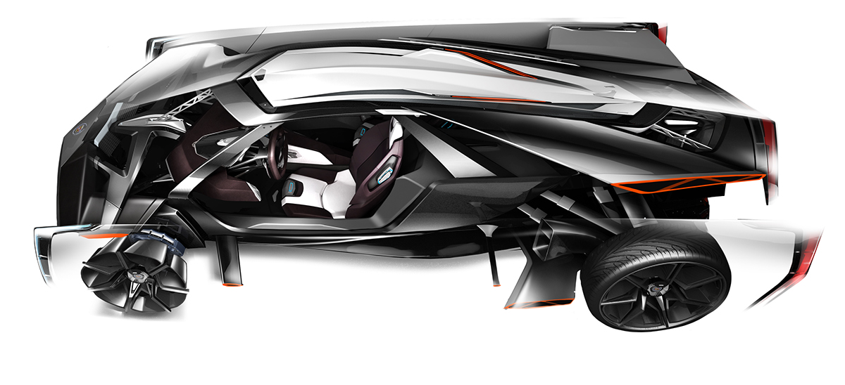 Cadillac，concept，Sports car，