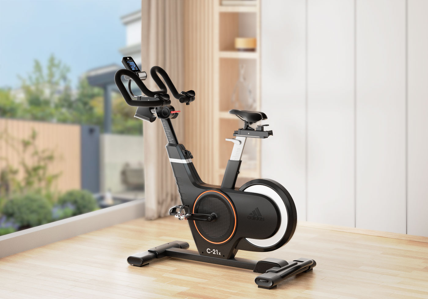 Spinning bike，Exercise bike，adidas，Adidas，Fitness Equipment，