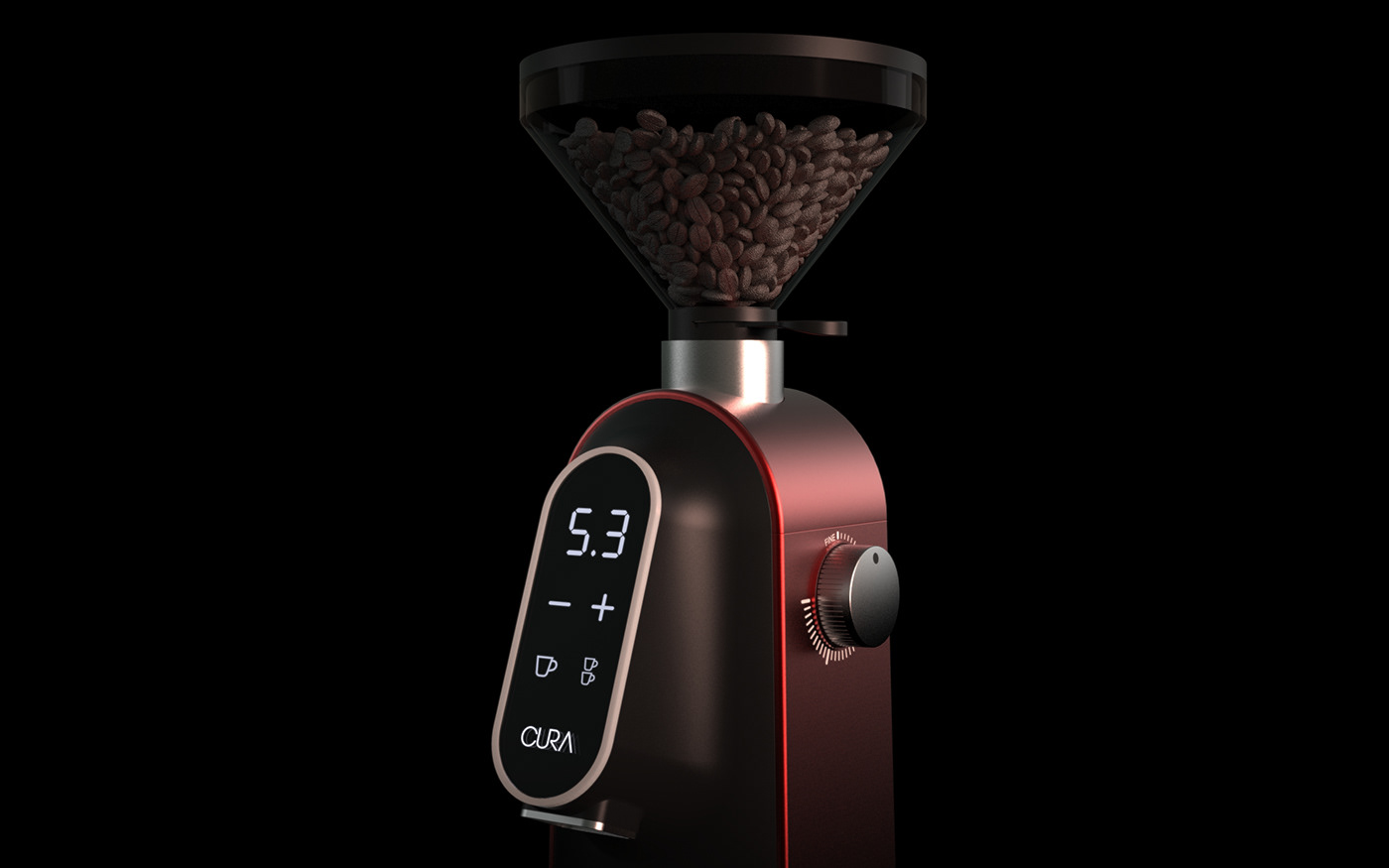 3d，Coffee machine，stainless steel，