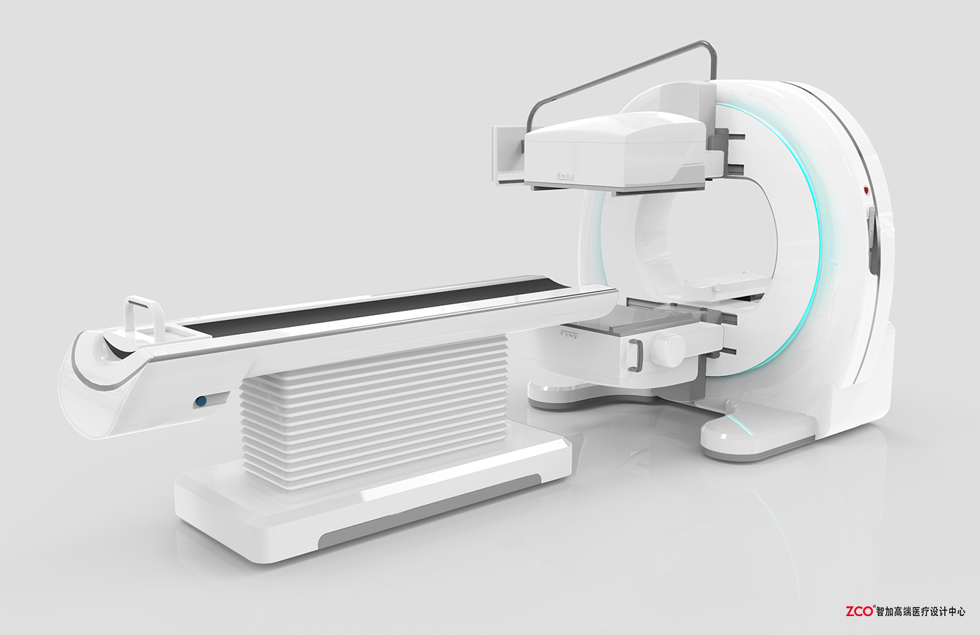Zhijia design，medical care，apparatus，equipment，SPECT，Variable angle，Double probe，large，