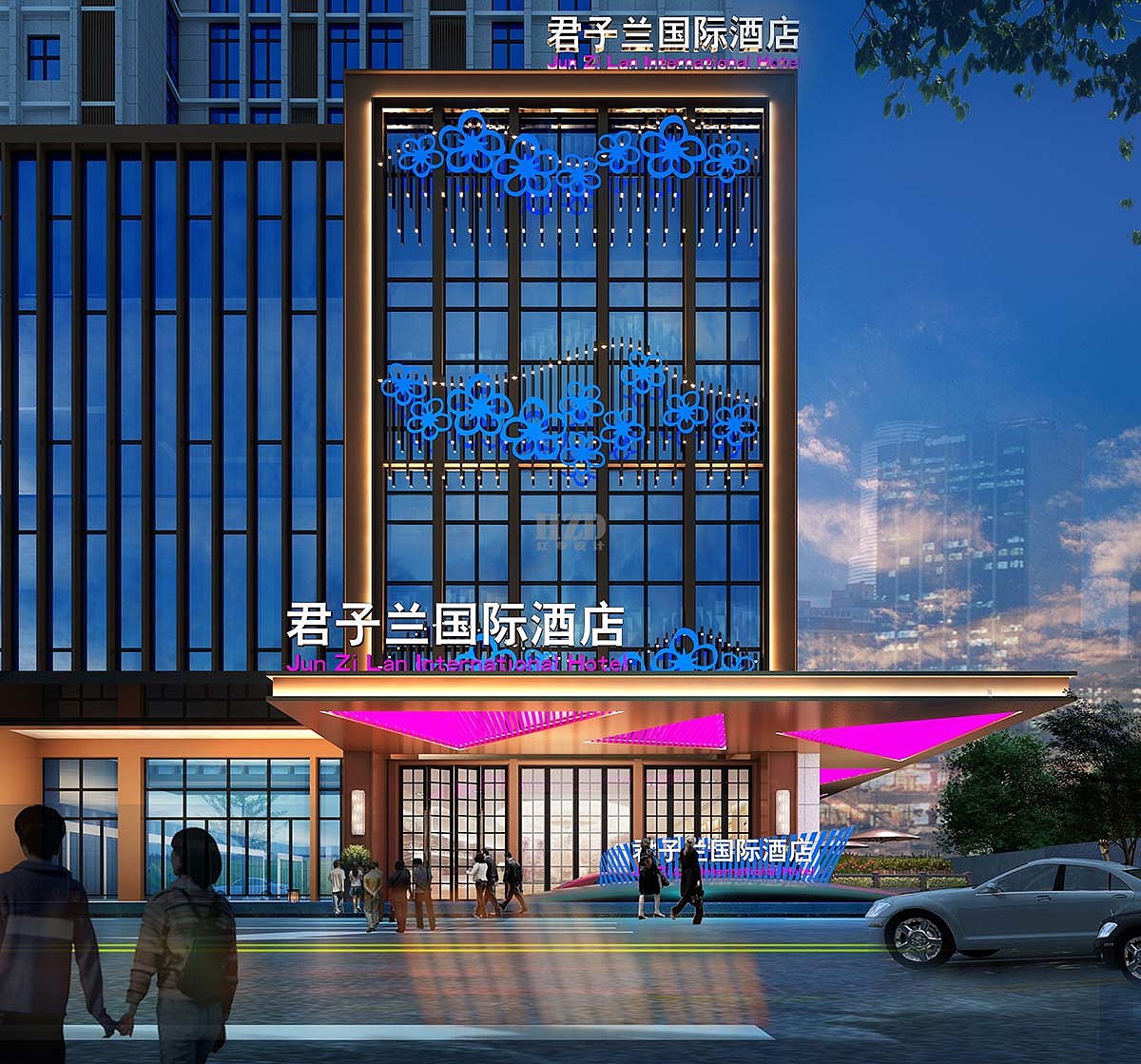 Hotel design company，Chengdu hotel design，Redtory design，